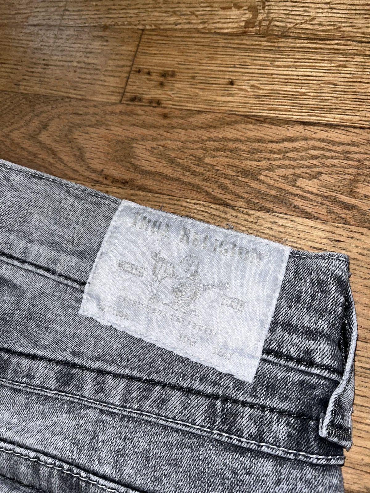 True Religion True Religion Men Grey Jeans Size US 32 / EU 48 - 6 Thumbnail