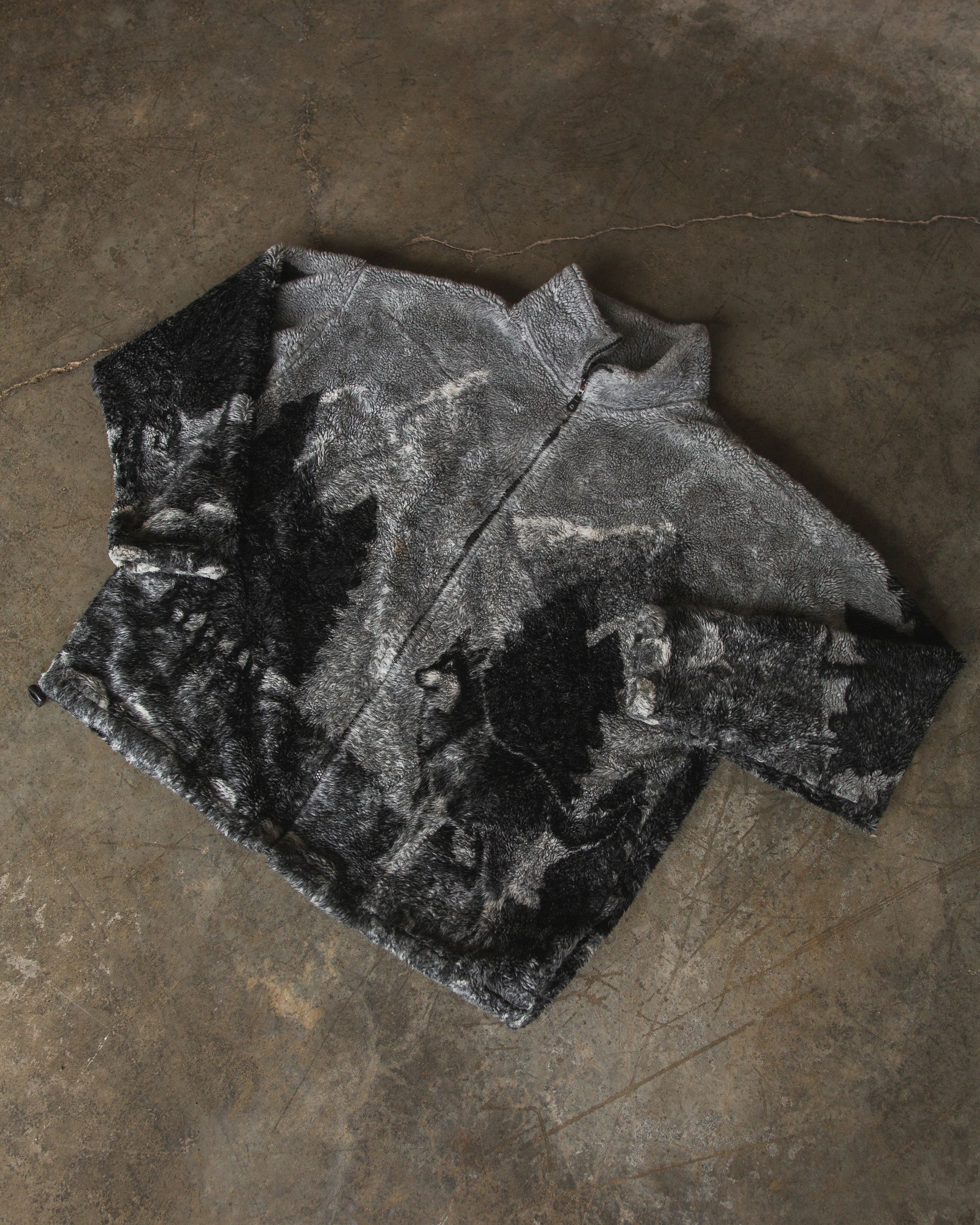 Vintage 90s Wolf Fleece Size US L / EU 52-54 / 3 - 1 Thumbnail