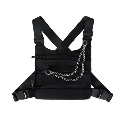 Other Hip-hop Tactical Vest Bag Size ONE SIZE - 2 Thumbnail