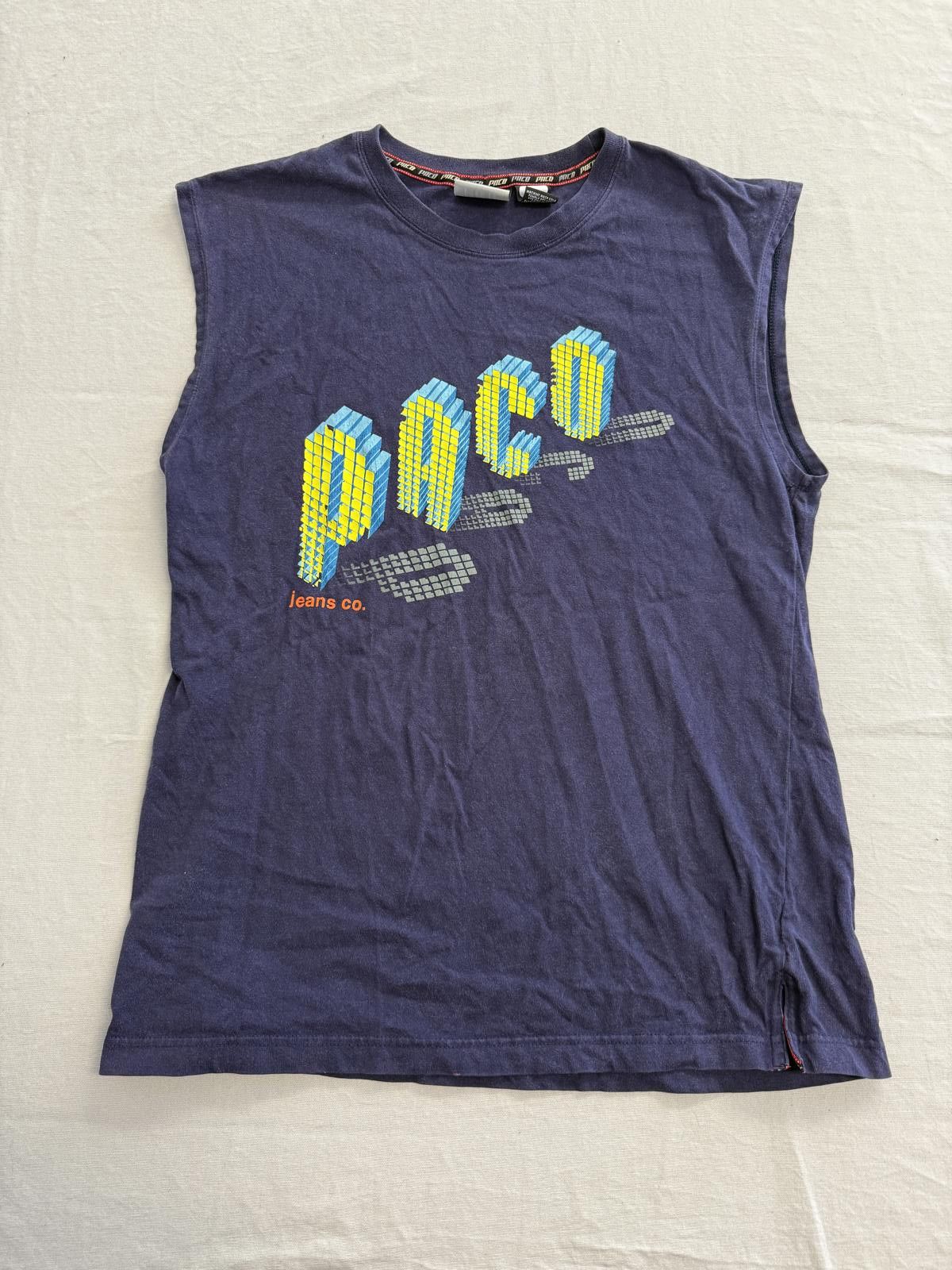 Pacsun Y2K Paco Jeans Co Sleeveless Shirt - Pez Dispenser Design L Size US L / EU 52-54 / 3 - 1 Thumbnail