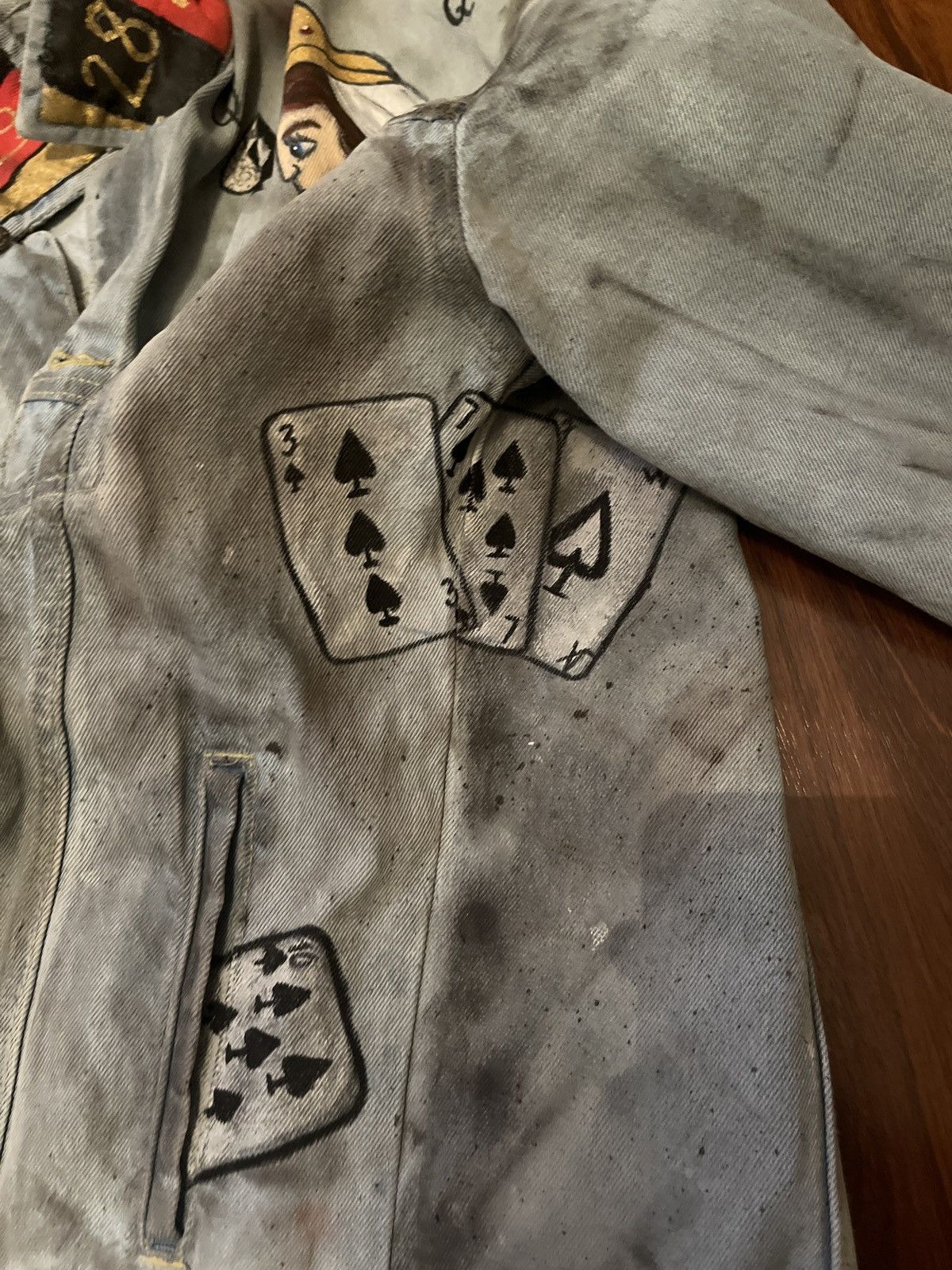 Other V.13 Denim Jacket custom painted Size US L / EU 52-54 / 3 - 5 Thumbnail