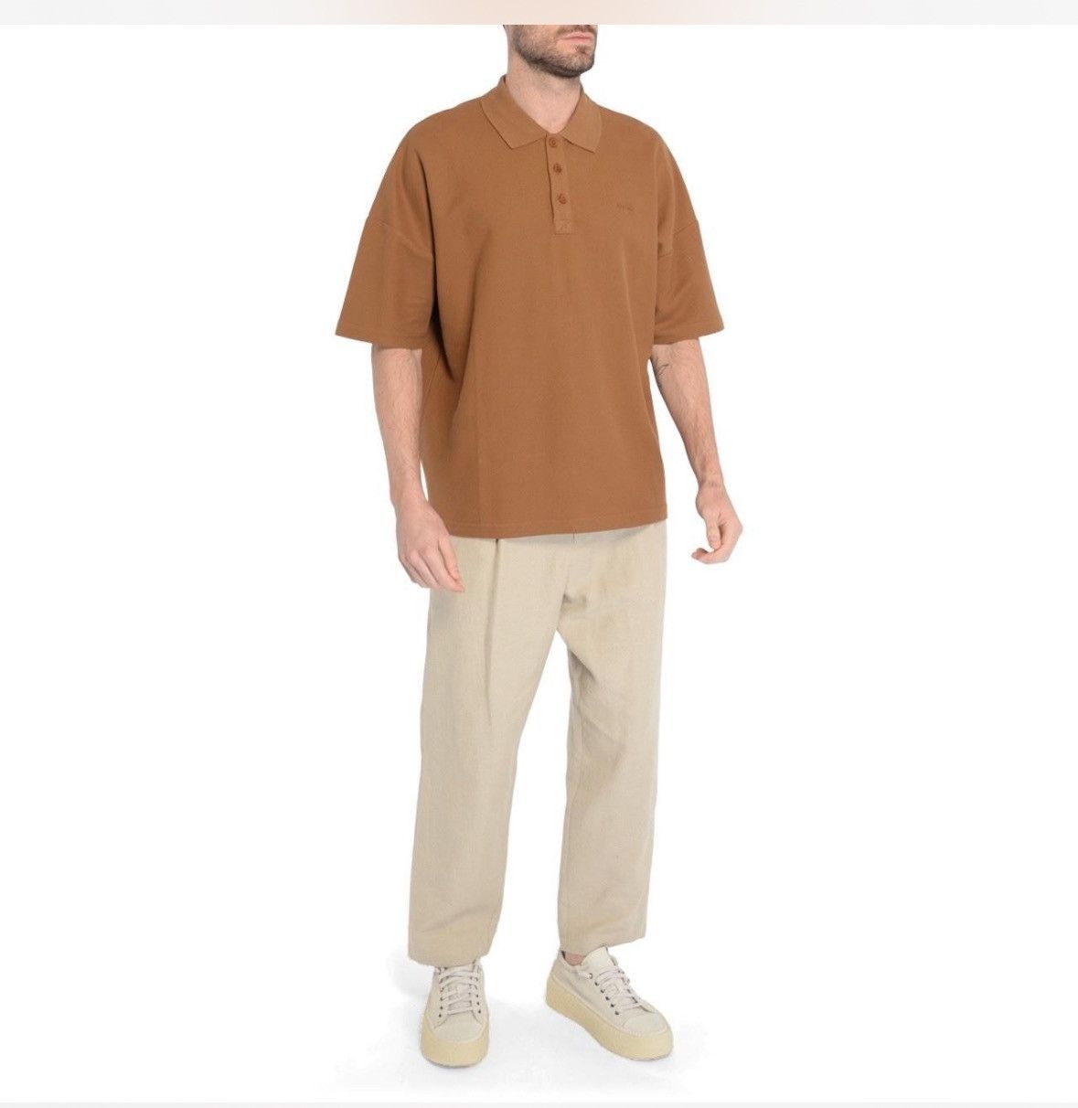 A.P.C. APC LOOSE FIT POLO BNWT Size US L / EU 52-54 / 3 - 2 Thumbnail