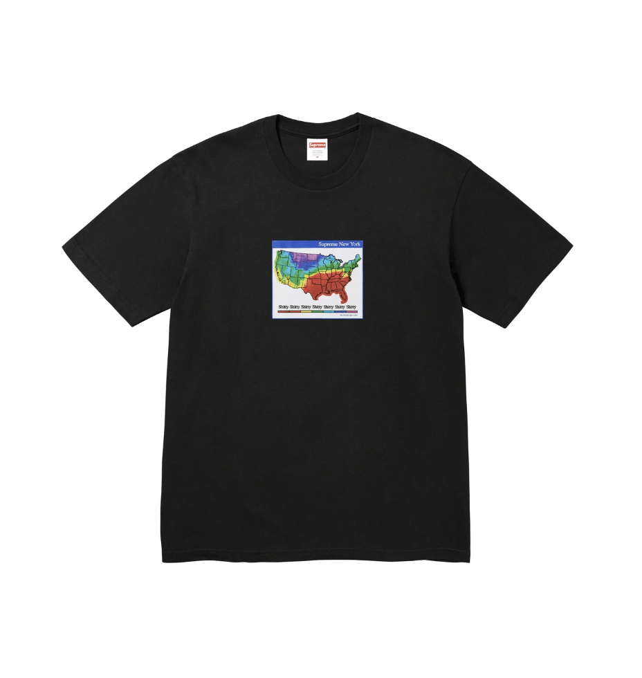 Supreme Supreme Weather Tee in Black Size US XXL / EU 58 / 5 - 1 Thumbnail