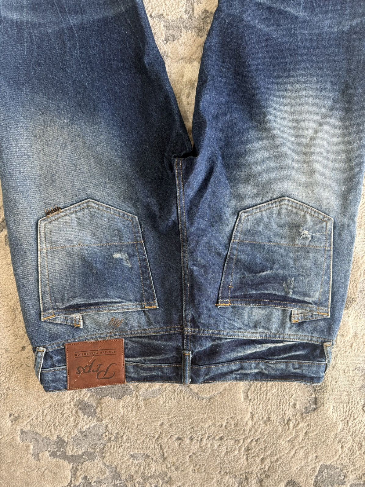Prps Blue Indigo Baggy Denim Size US 32 / EU 48 - 5 Thumbnail