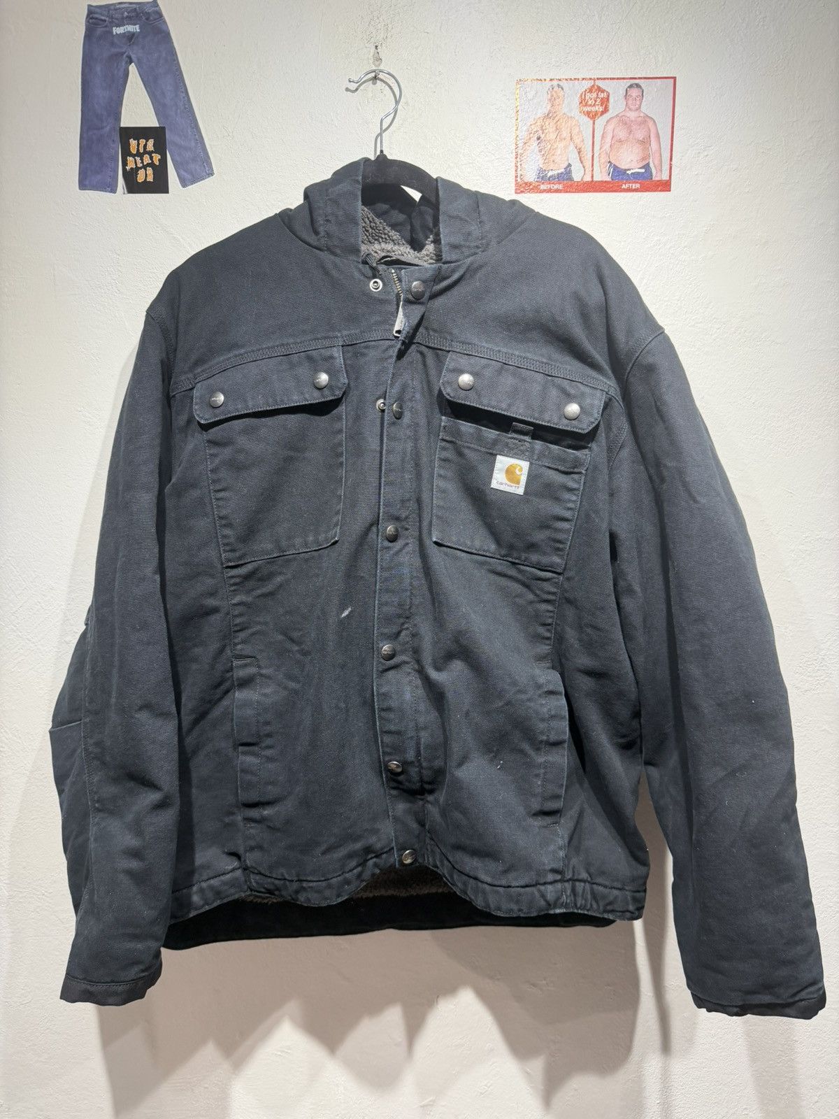 Carhartt Carhartt sherpa hooded jacket Size US XL / EU 56 / 4 - 1 Thumbnail