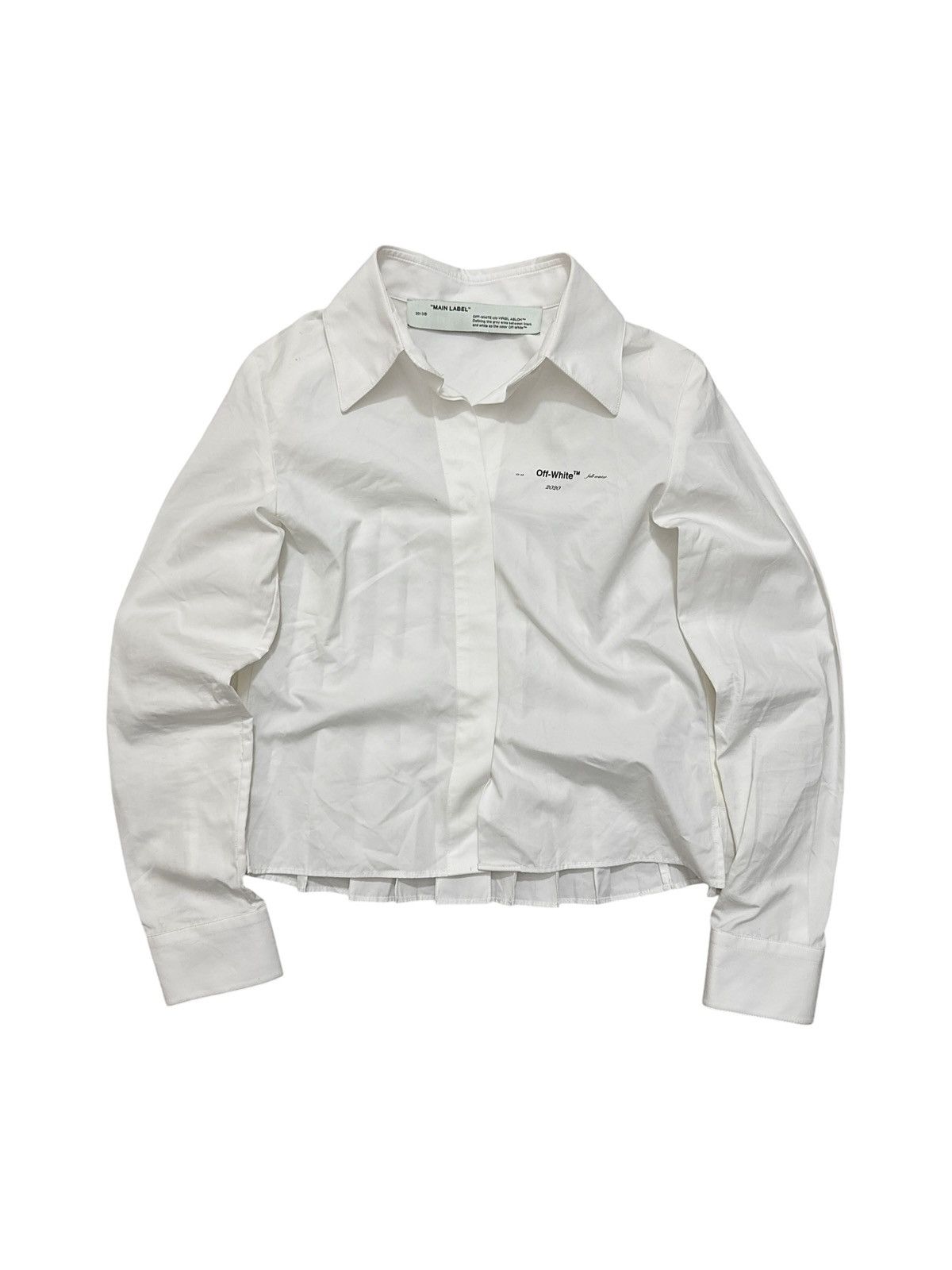 Off-White Off-White Camasa dama Shirt Size XS / US 0-2 / IT 36-38 - 3 Thumbnail
