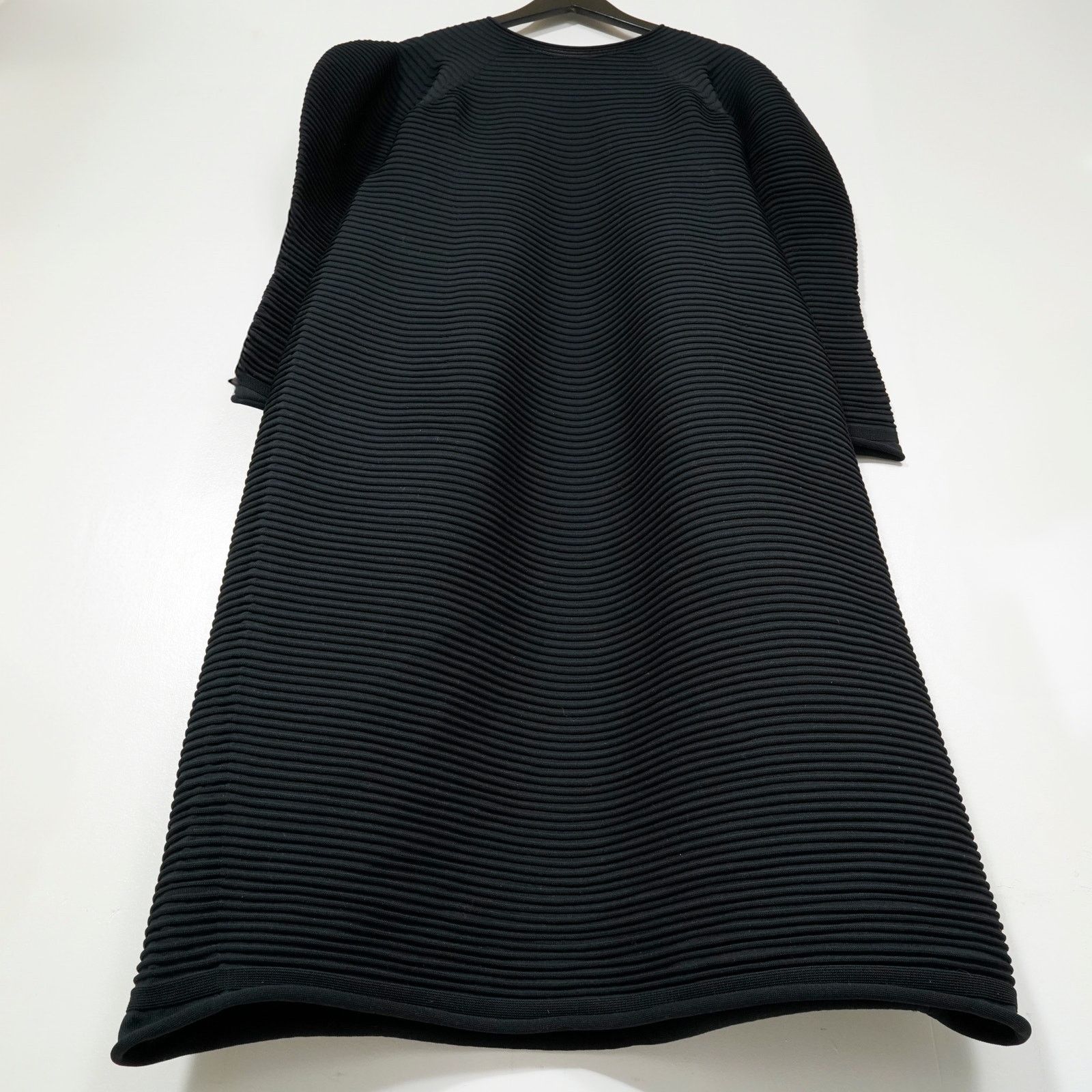 Pleats Please Issey Miyake Pleats Please Issey Miyake Black Pleated Long Sleeve Dress Size M / US 6-8 / IT 42-44 - 6 Thumbnail