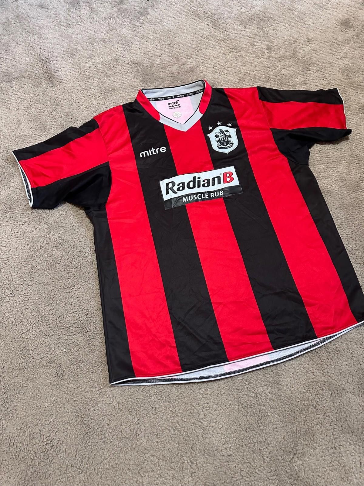 Other Huddersfield Town 2010/11 away football shirt jersey Mitre Size US XL / EU 56 / 4 - 2 Thumbnail