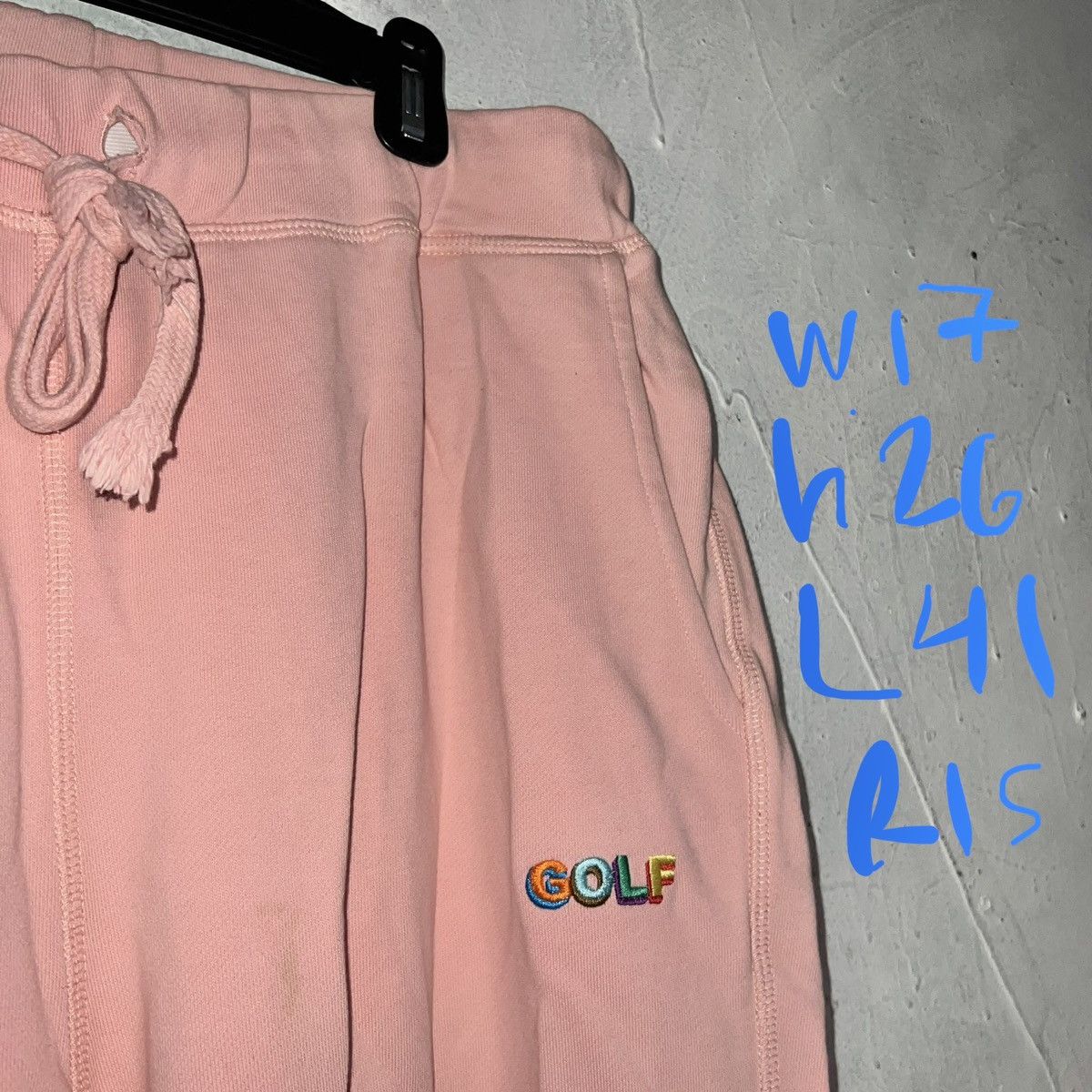 Golf Wang Golf wang embroidered peach salmon sweatpants M Size US 32 / EU 48 - 12 Thumbnail