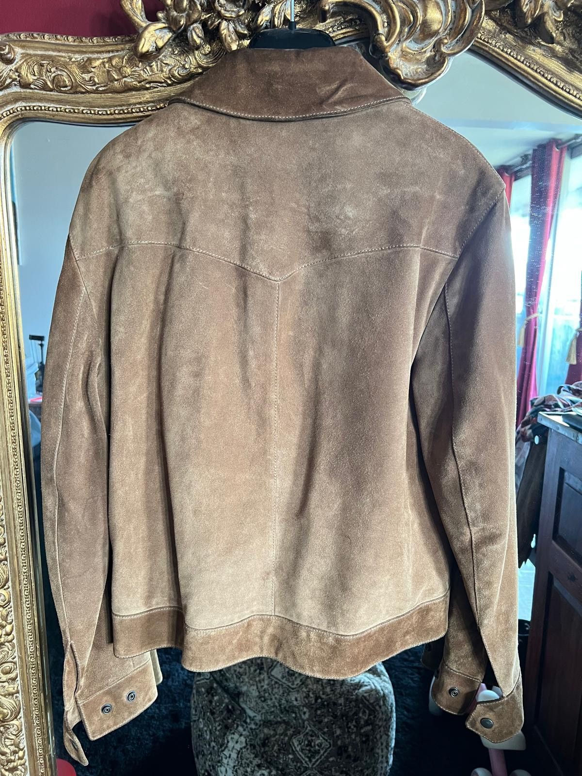 Saint Laurent Paris Western Camel Saint Laurent leather jacket size 50 Size US M / EU 48-50 / 2 - 7 Thumbnail