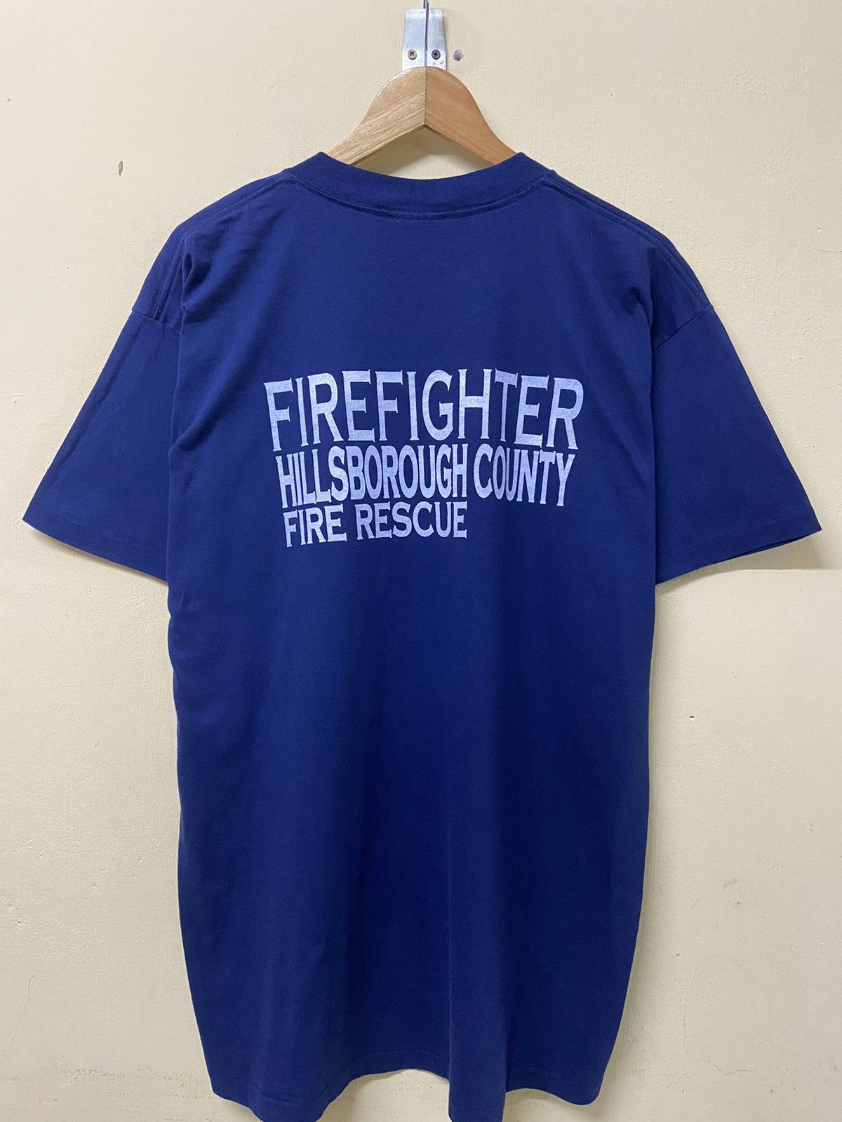 Vintage Vintage Fire Rescue Engine 36 Company Size US XL / EU 56 / 4 - 9 Thumbnail