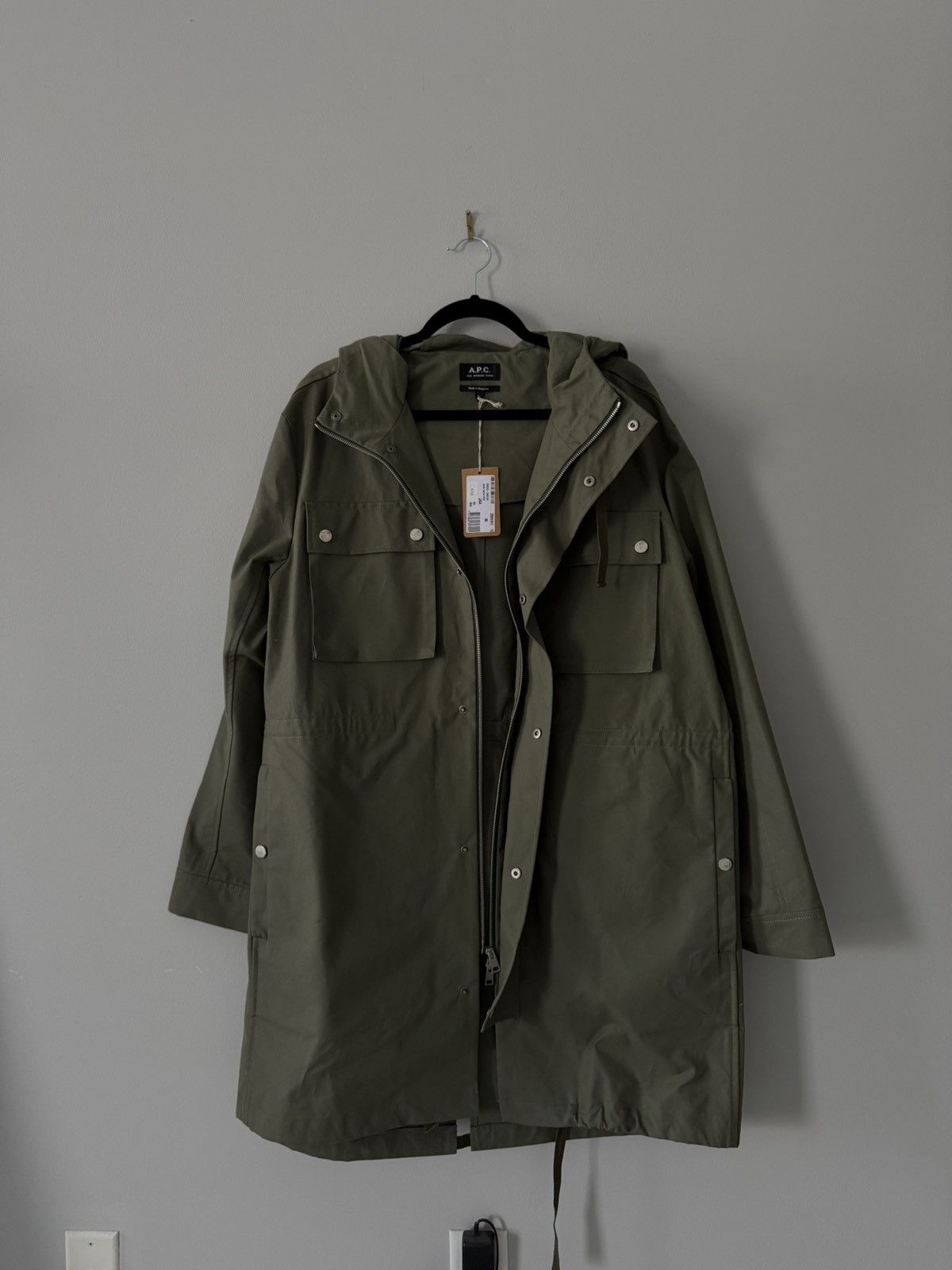 APC parka marlus KAKI