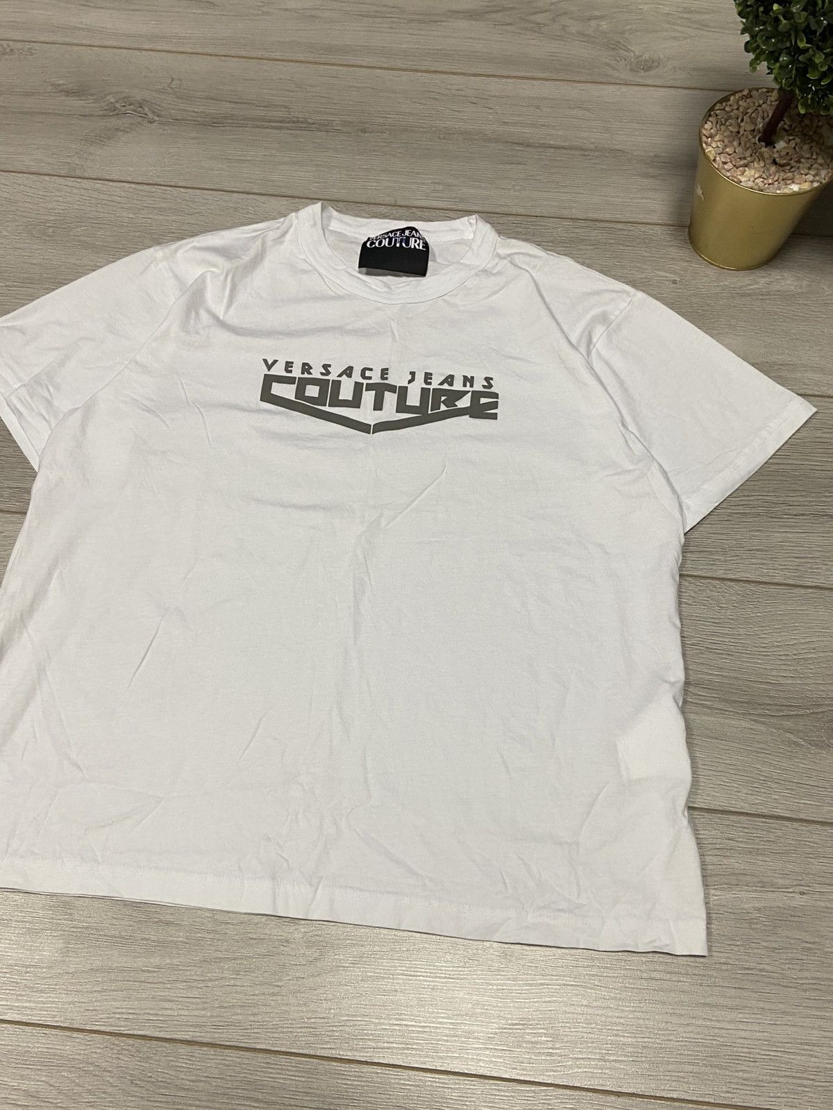 Versace Versace print big logo t-shirt Size US M / EU 48-50 / 2 - 2 Thumbnail