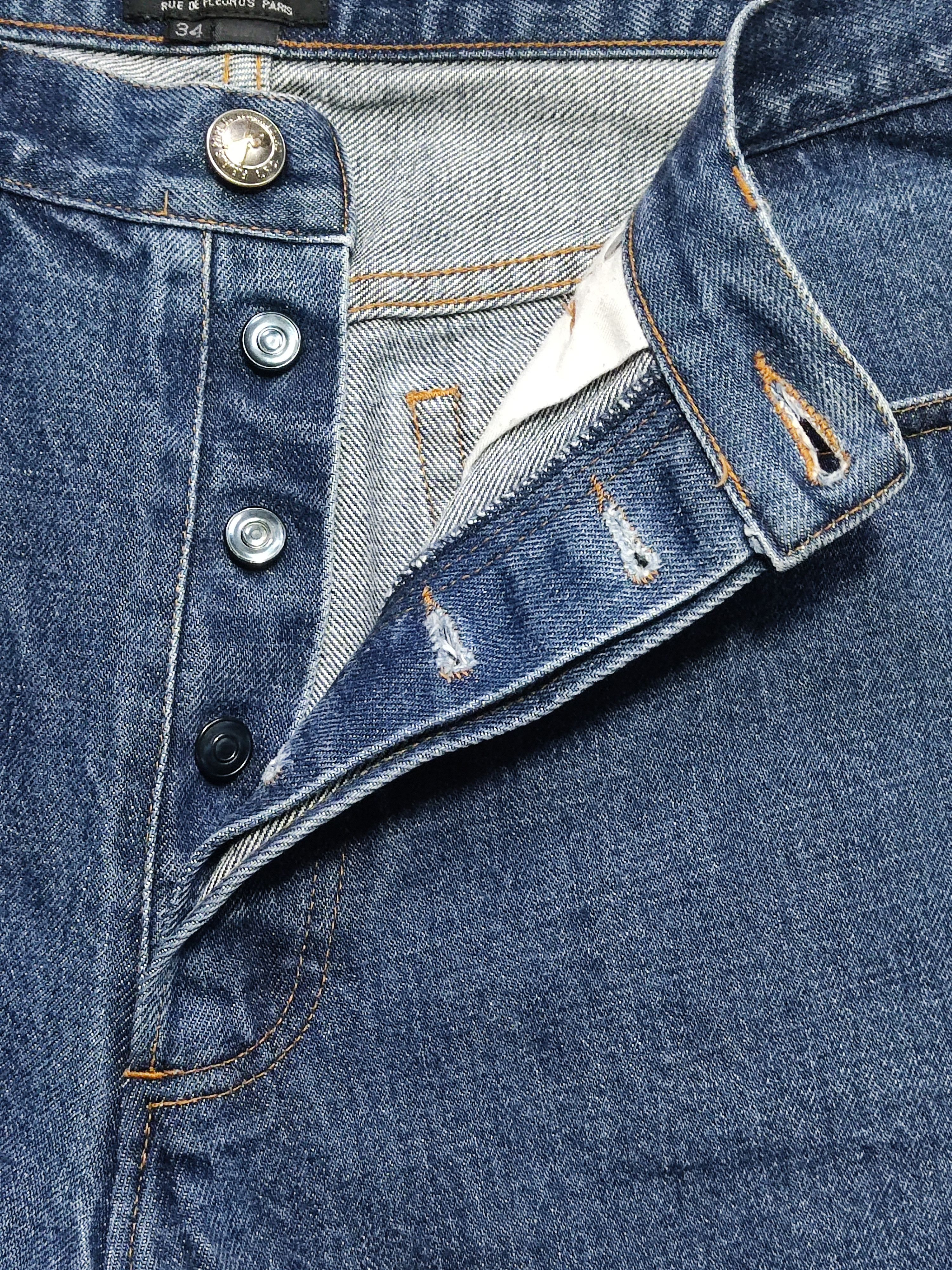 A.P.C. A.P.C. Rue De Fleurus Paris Selvedge Denim Jeans Indigo Size US 32 / EU 48 - 7 Thumbnail