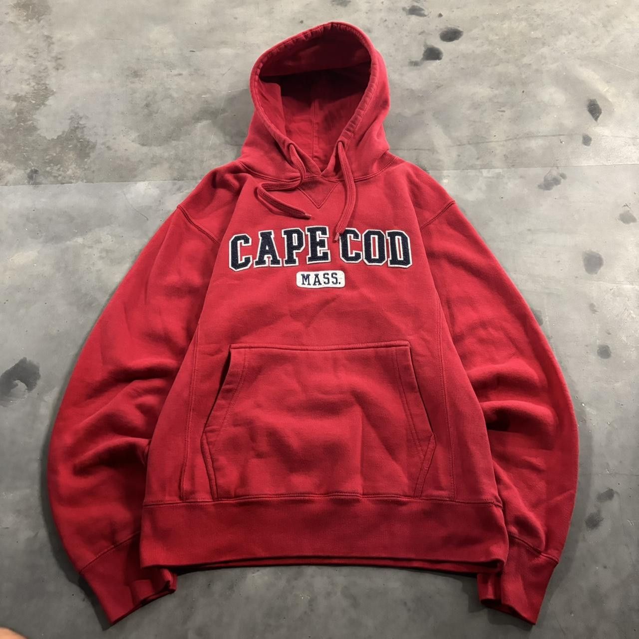 Vintage Crazy Vintage Y2K/2000s Red Cape Cod Streetwear Hoodie! Size S Size US S / EU 44-46 / 1 - 1 Thumbnail