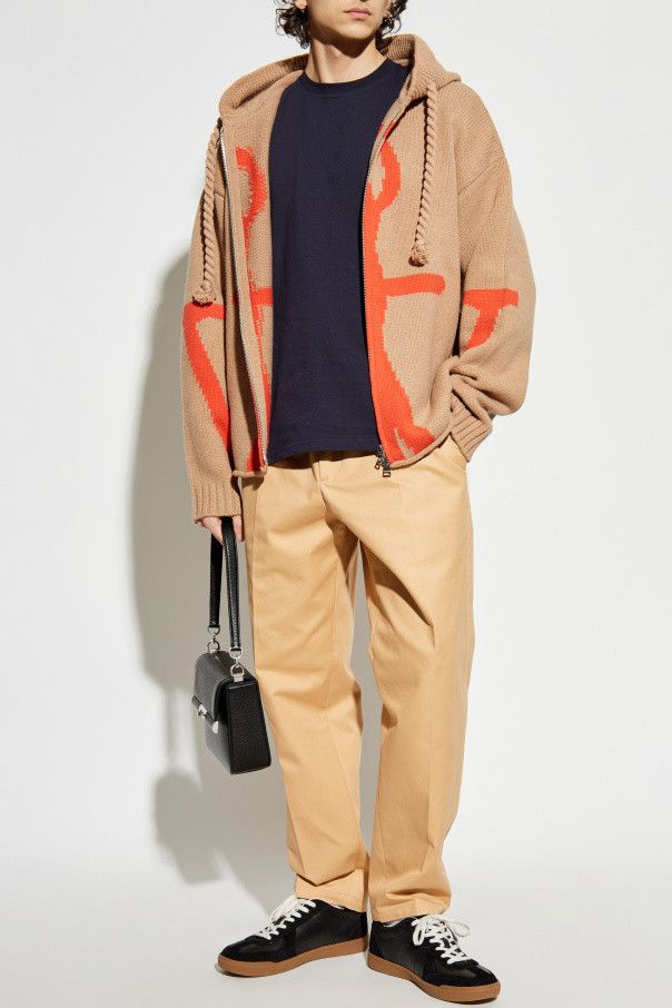 Jil Sander o1loc1c0426 Cotton Trousers in Beige Size US 34 / EU 50 - 2 Thumbnail