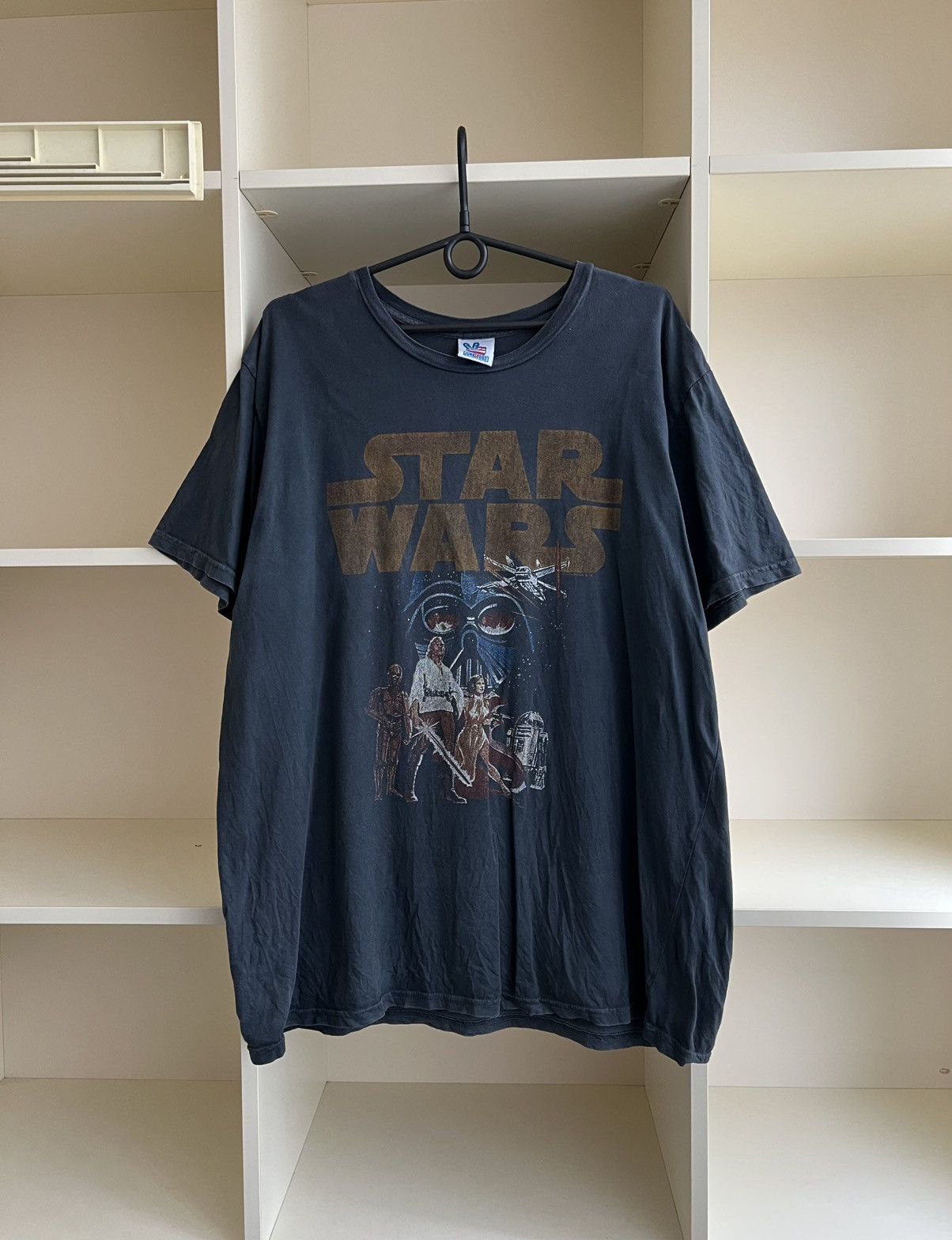 Star Wars Vintage Star Wars Movie Tee T-Shirt Made in USA Size US XL / EU 56 / 4 - 1 Thumbnail