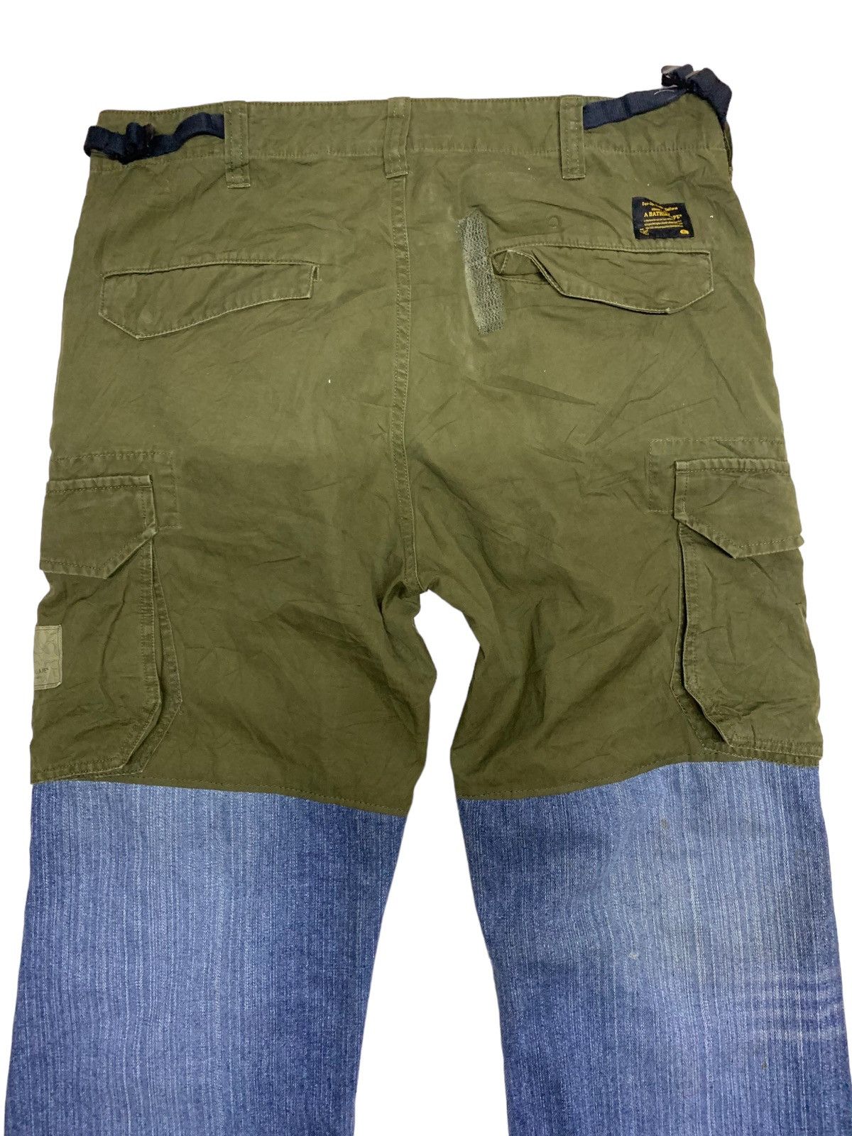 Bape Ape cargo customs jeans Size US 34 / EU 50 - 6 Thumbnail