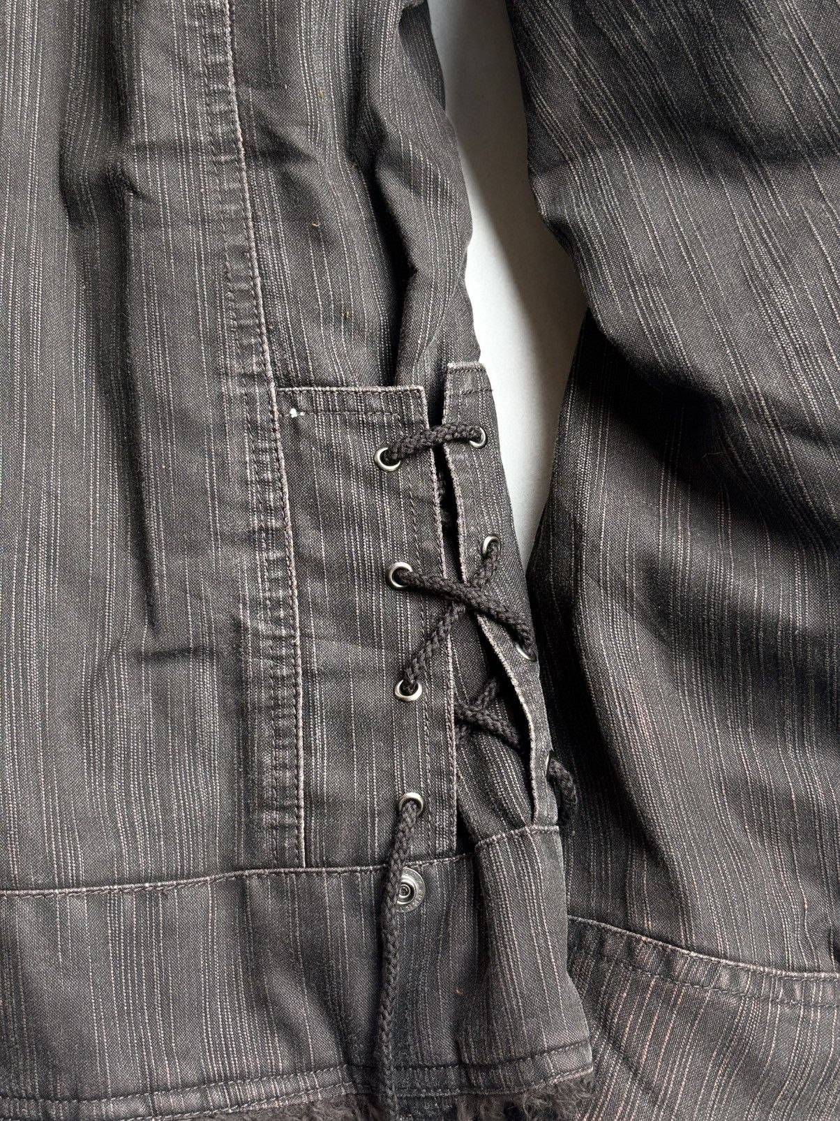 If Six Was Nine Mossino lace up jacket Size US L / EU 52-54 / 3 - 7 Thumbnail