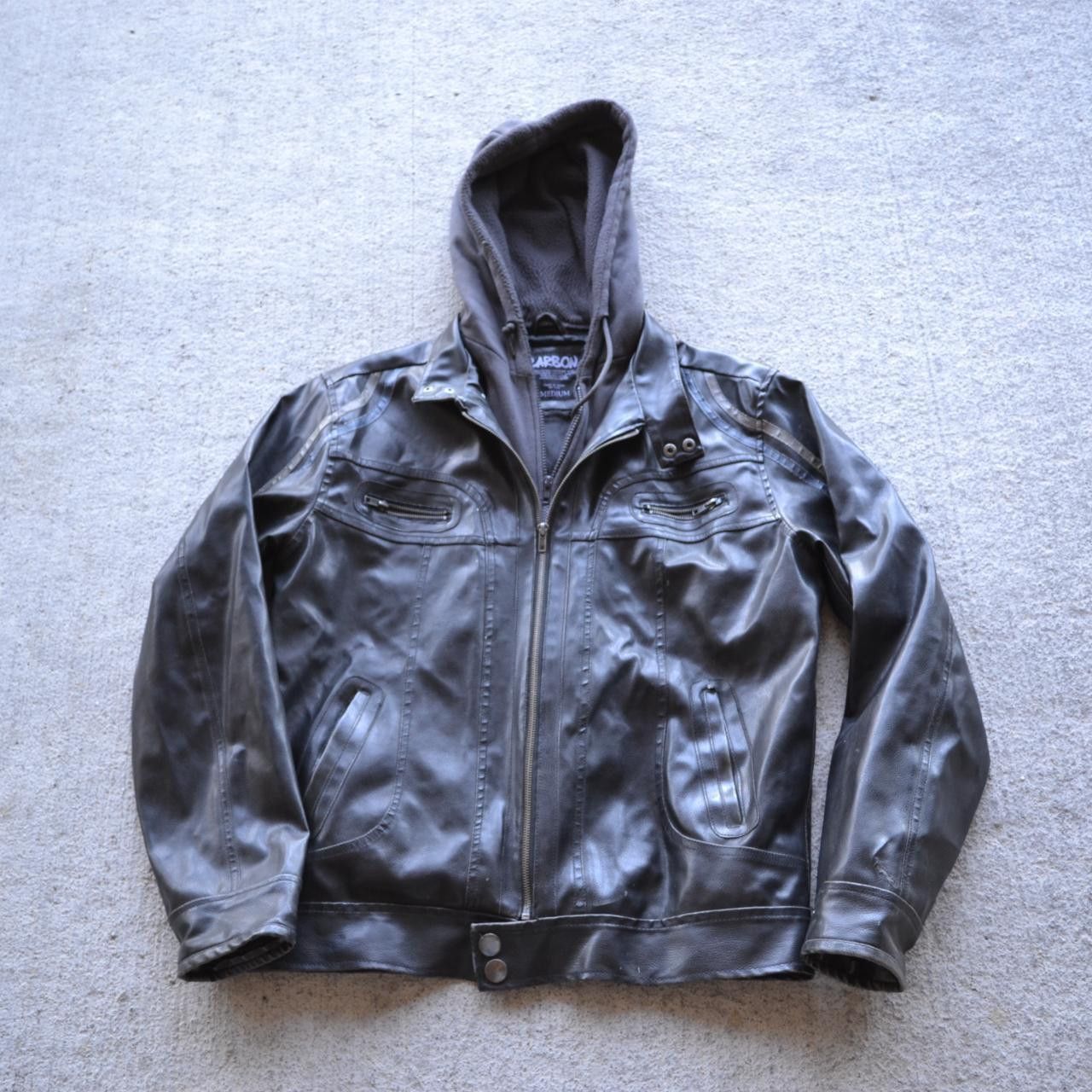 Vintage carbon leather jacket size m Size US M / EU 48-50 / 2 - 1 Thumbnail