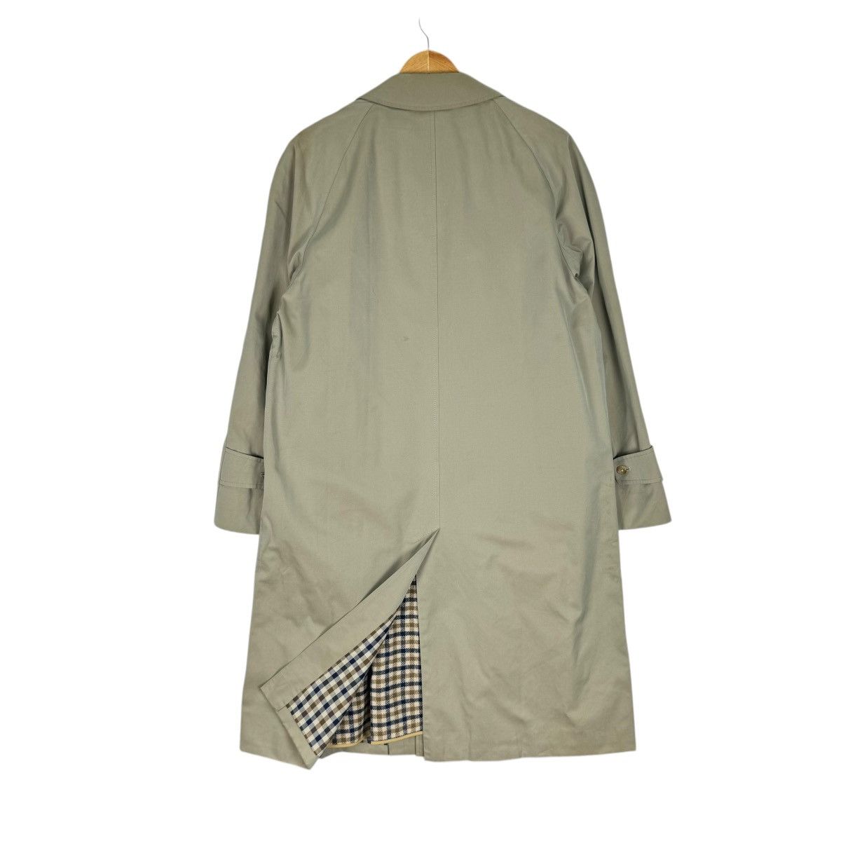 Aquascutum ⚡️AQUASCUTUM ENGLAND NOVA CHECKED OVERCOAT JACKET Size US L / EU 52-54 / 3 - 7 Thumbnail