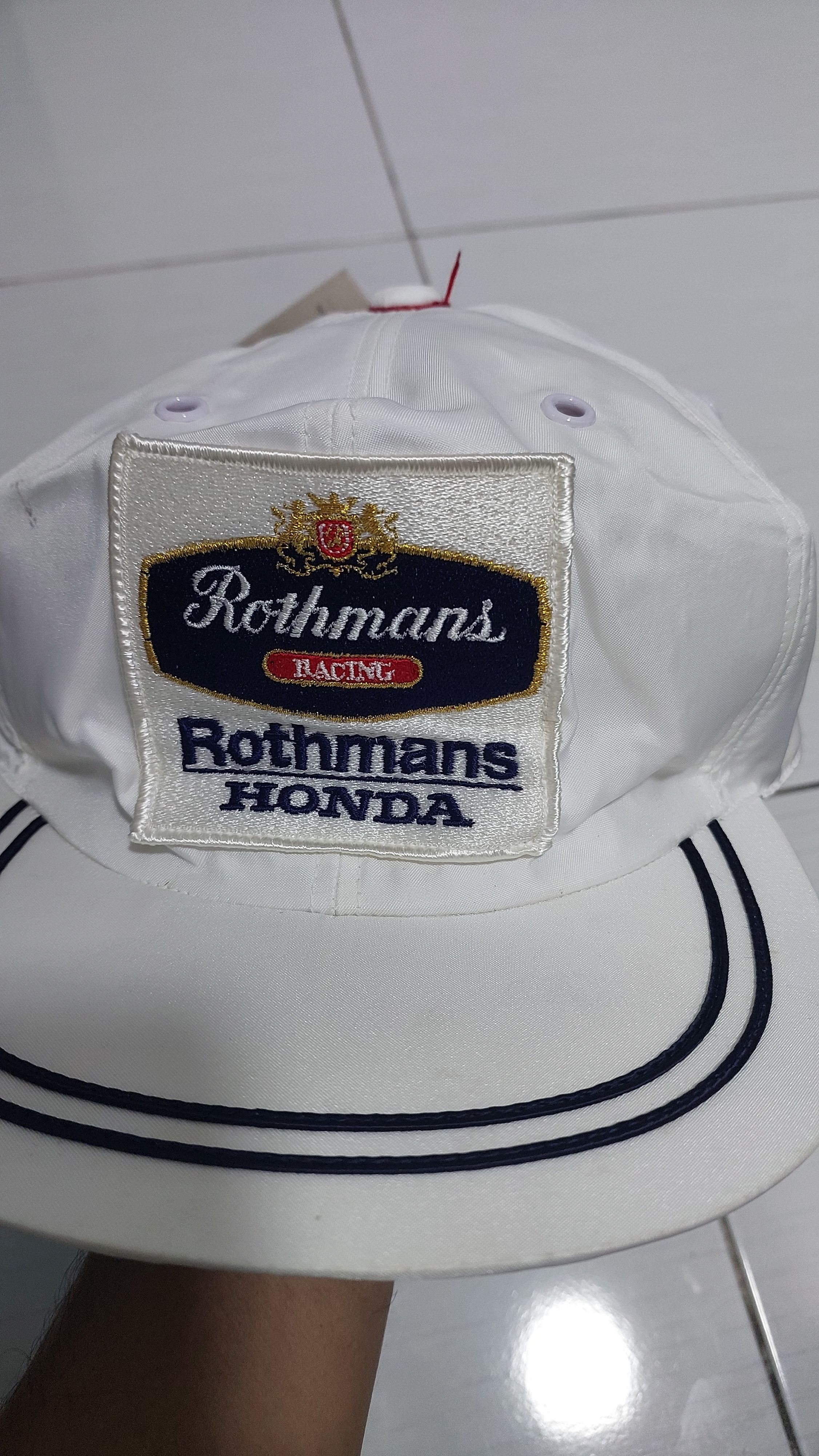 Honda VINTAGE HONDA ROTHMANS HAT CAP Size ONE SIZE - 3 Thumbnail