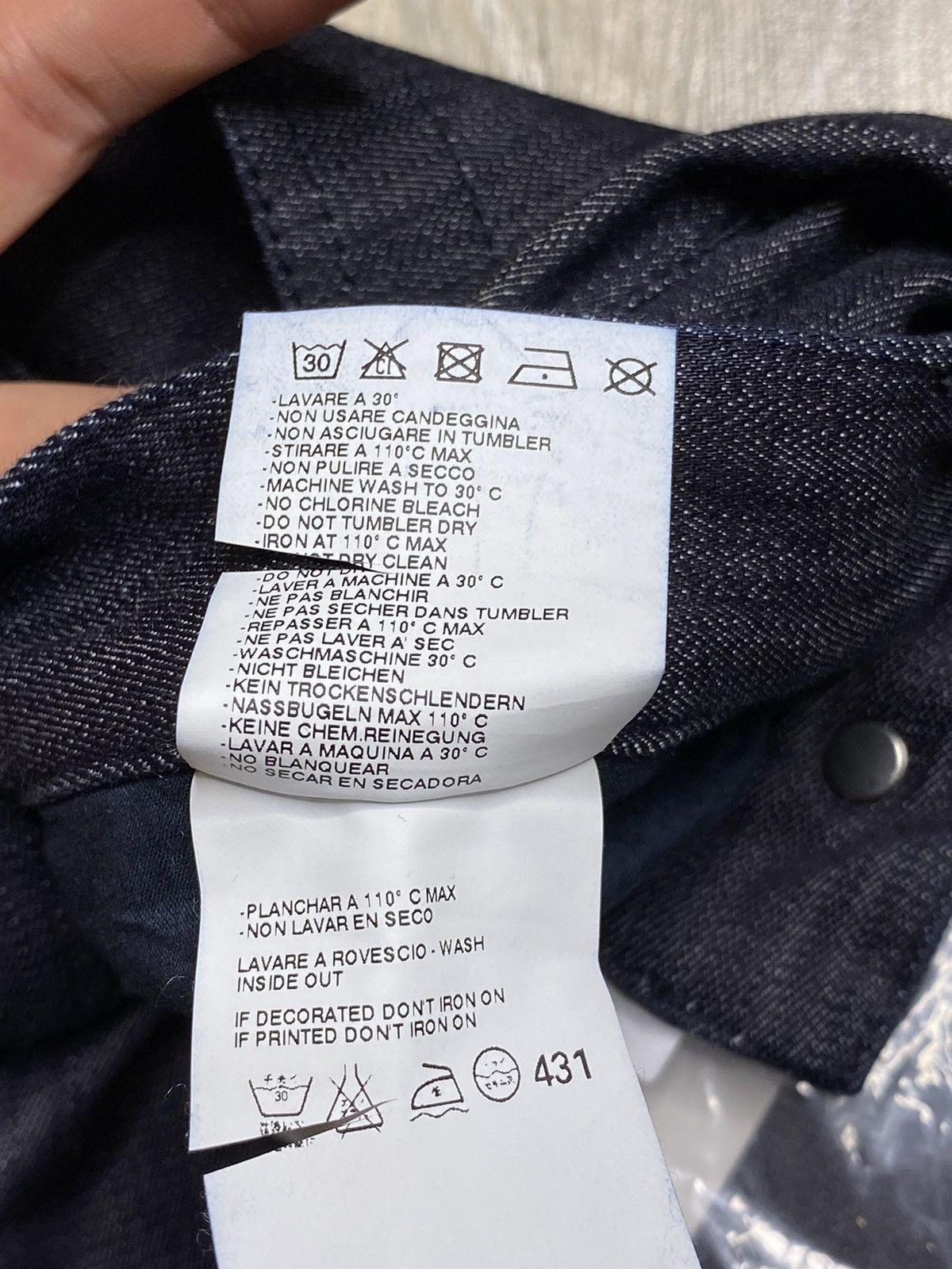 Maison Margiela Maison Martin Margiela White Tag Big Cuff Jeans Rare NWT Size 30" / US 8 / IT 44 - 13 Thumbnail