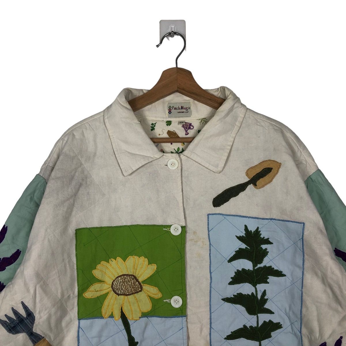 Hysteric Glamour 🔥90’s Bomber Jacket Full Print Patch Magic Cartoon Size US L / EU 52-54 / 3 - 3 Thumbnail