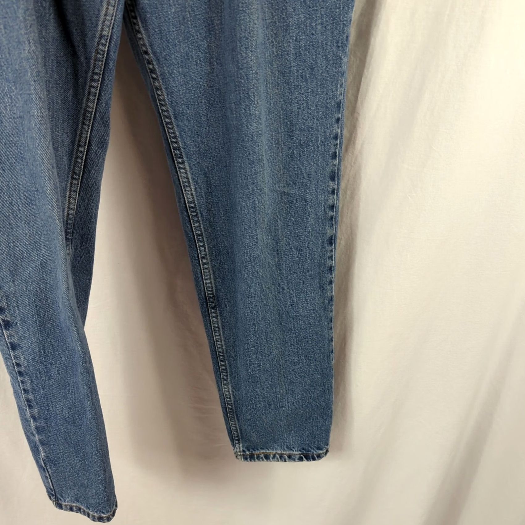 Levi's Levi's 550 Jeans Women Size 16 M High Rise Tapered Relaxed Fit Mom Jeans Blue 100% Cotton Denim Beige? Size 38" / US 16 / IT 52 - 3 Thumbnail