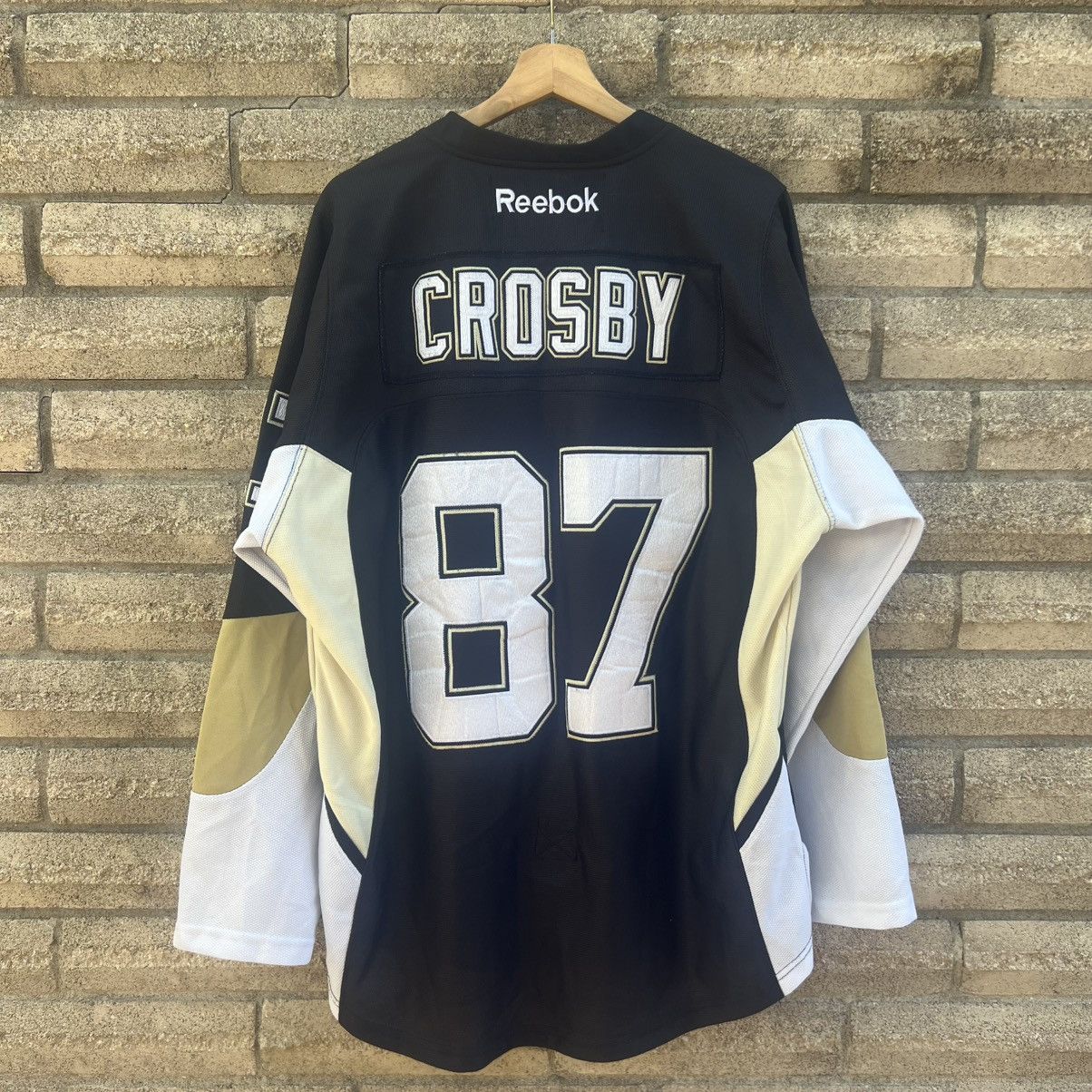 Sidney Crosby Pittsburgh Penguins Reebok Jersey NHL Hockey