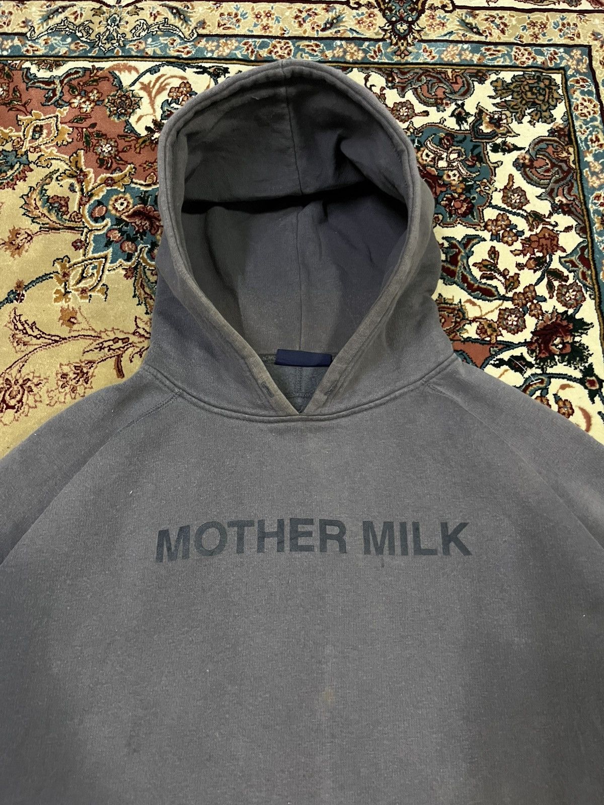 Band Tees Vintage Mother Milk Sunfaded Pullover Hoodie Size US L / EU 52-54 / 3 - 2 Thumbnail