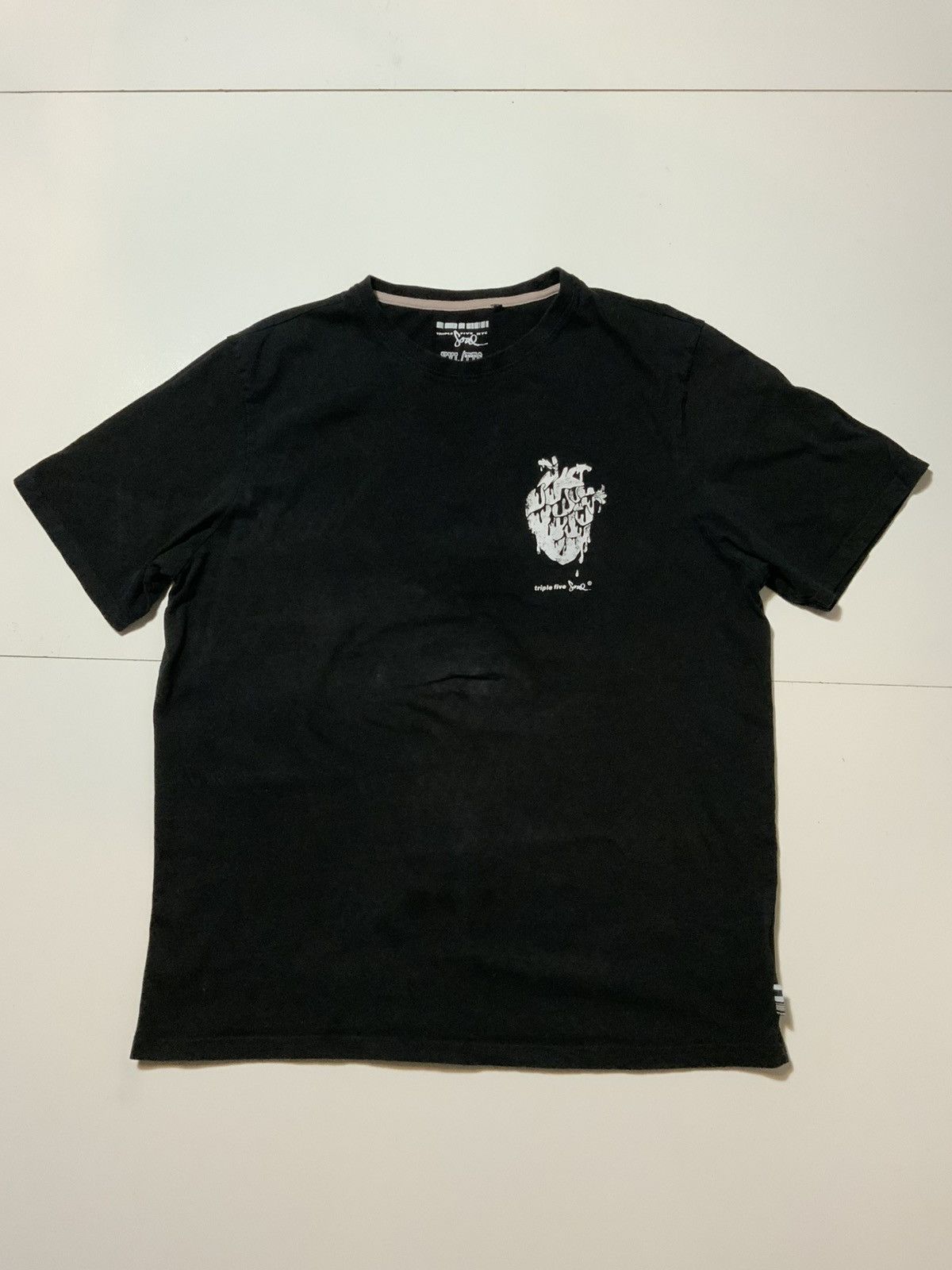 Triple 5 Soul Triple Five Soul New York City Spine Bones Skeleton T-Shirt Size US XXL / EU 58 / 5 - 1 Thumbnail