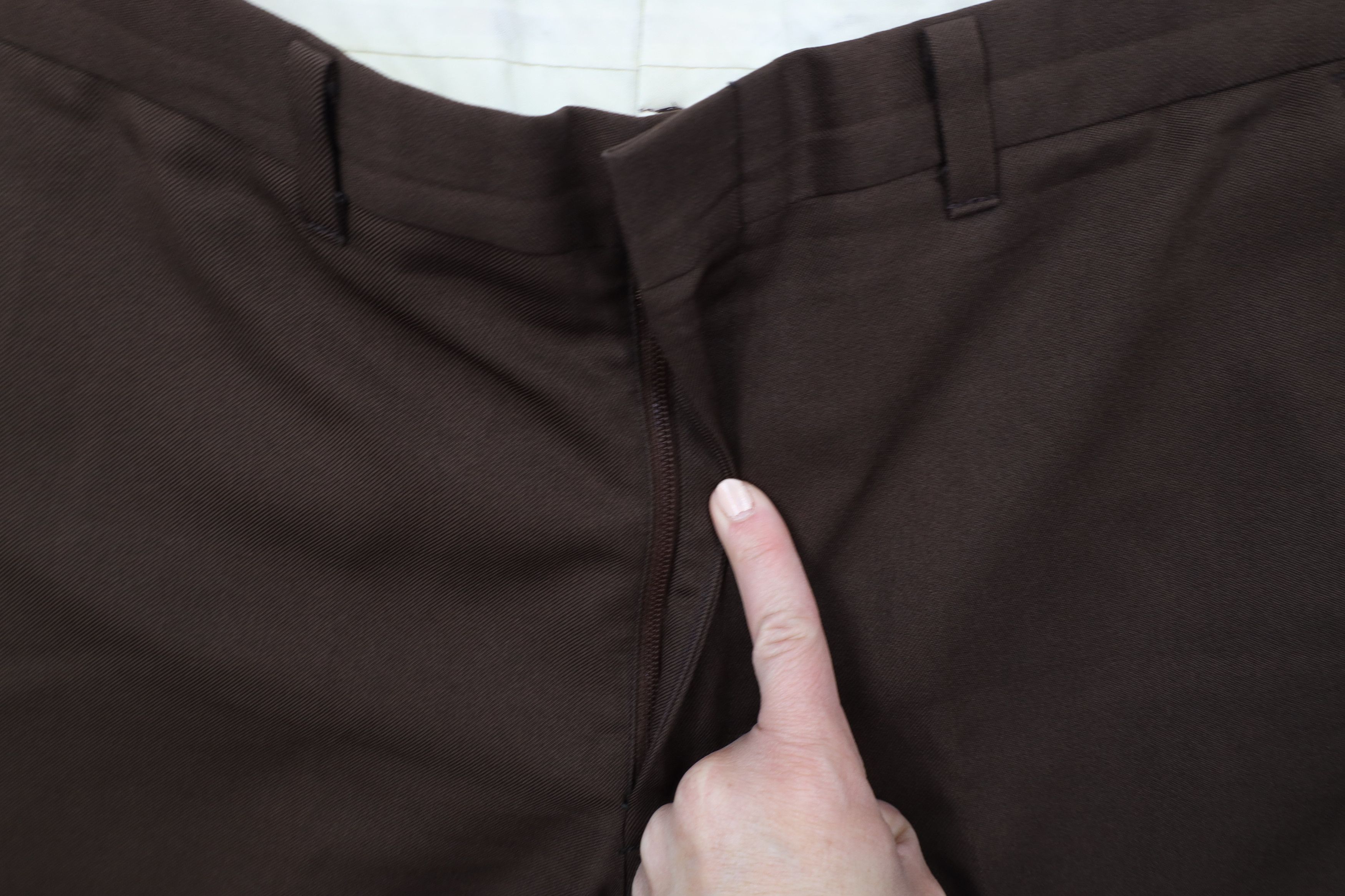 Vintage Vintage 70s Streetwear Flared Wide Leg Chino Pants Brown Size US 32 / EU 48 - 6 Thumbnail