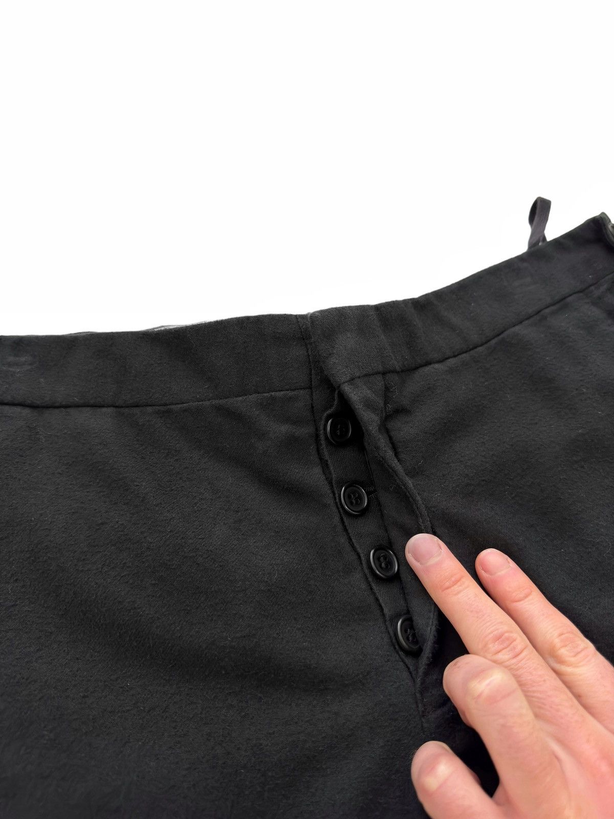 Helmut Lang Sz50 Bondage 2004 Strap Cargo Felted Cotton Trouser Size US 34 / EU 50 - 4 Thumbnail