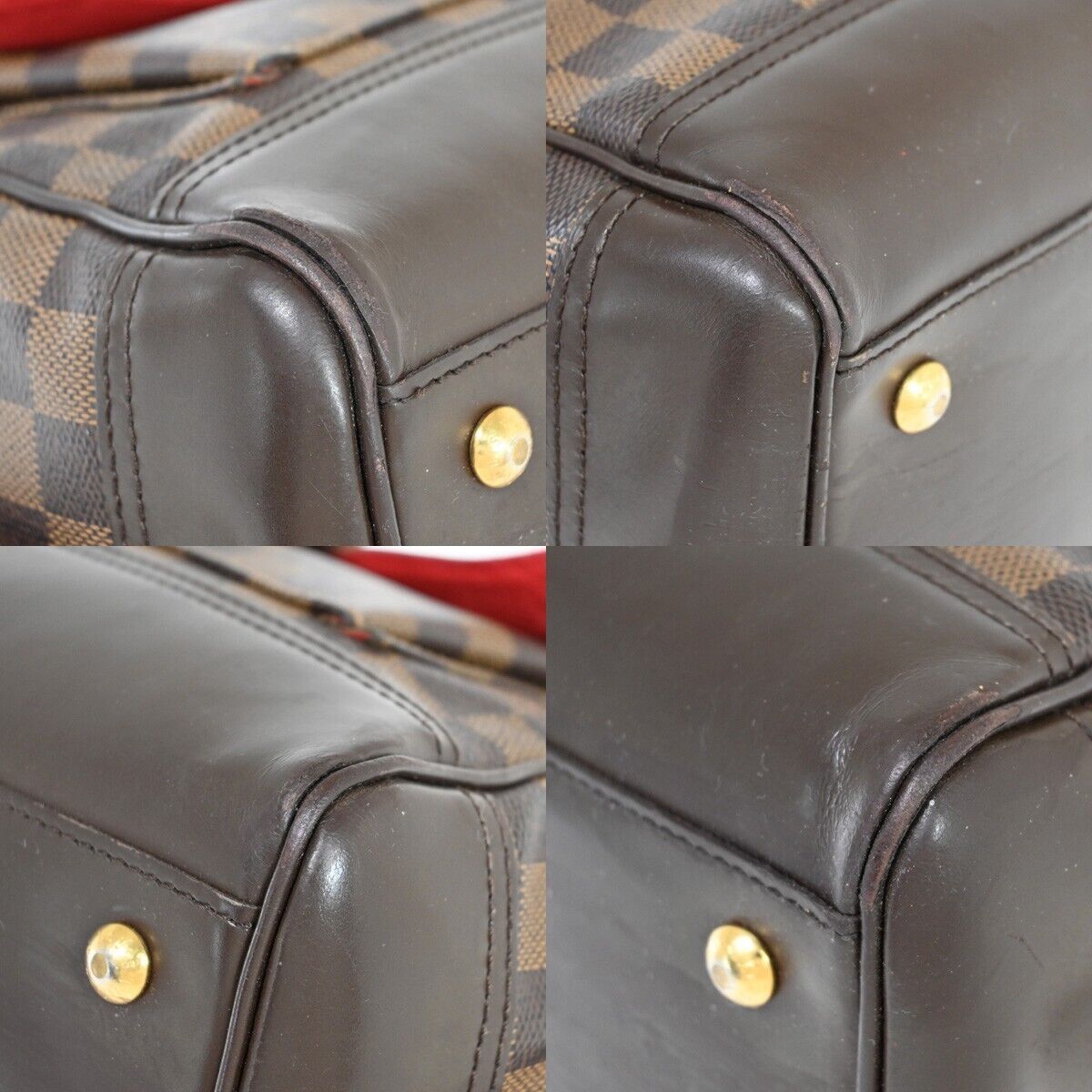 Louis Vuitton Louis Vuitton Knightsbridge Brown Canvas Handbag Size ONE SIZE - 5 Thumbnail