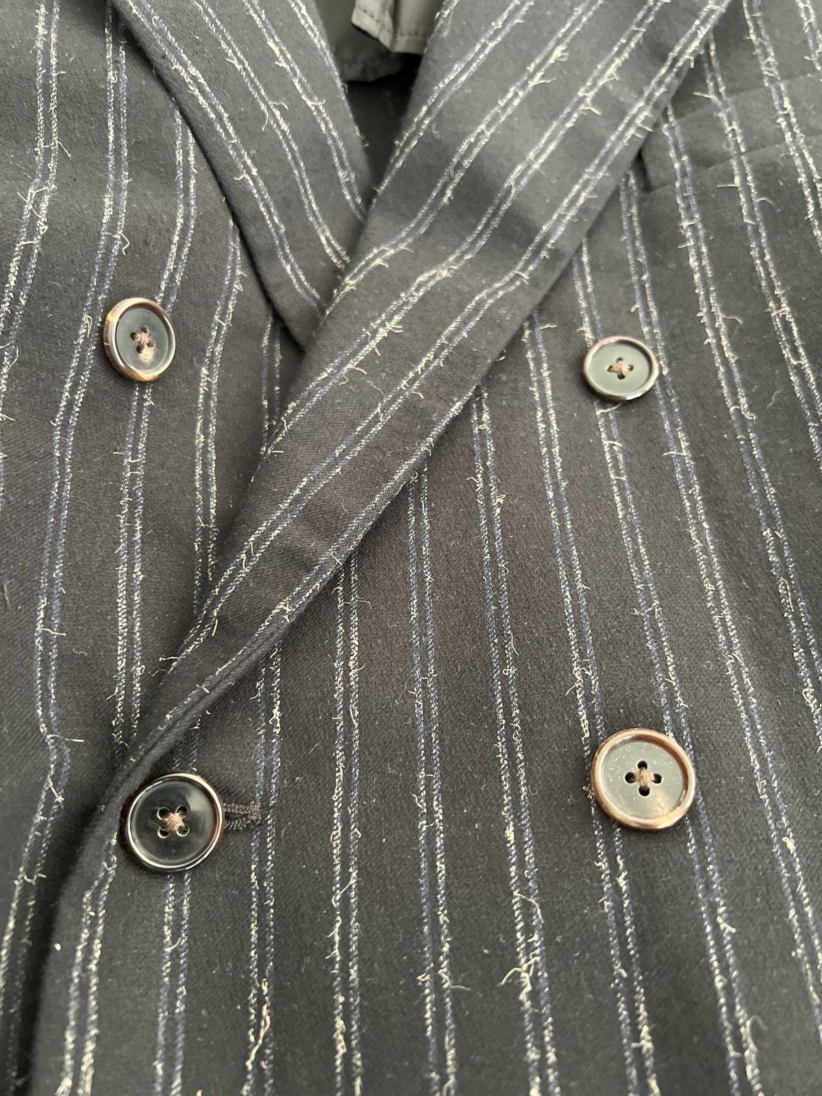 Vintage KAPATID NYC unstructured double button Blazer in Size L. Size 44L - 6 Thumbnail