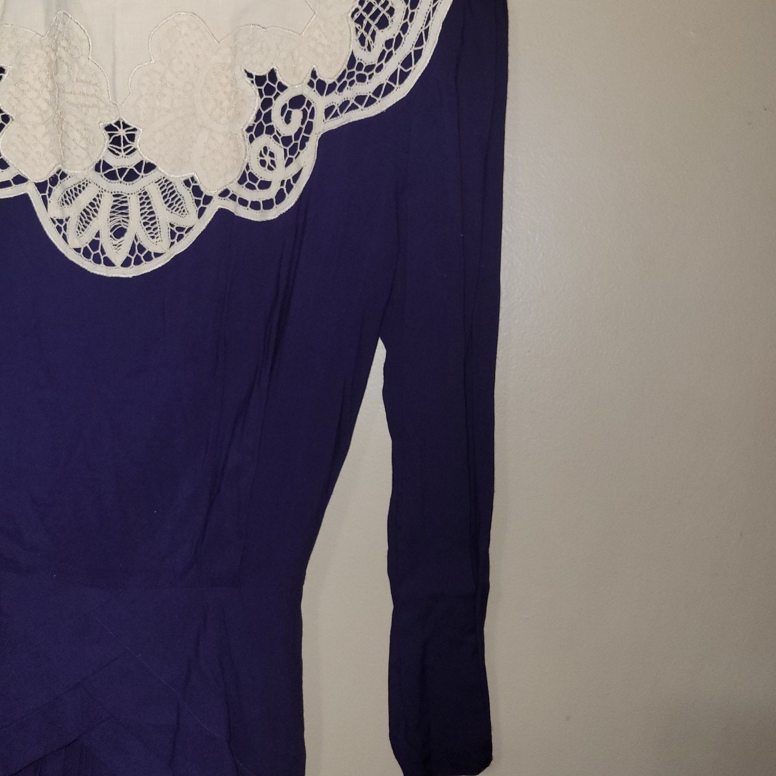 & Other Stories Vintage 80s Retro Marie St. Claire Victorian Style Maxi Sz 6 Size M / US 6-8 / IT 42-44 - 11 Thumbnail