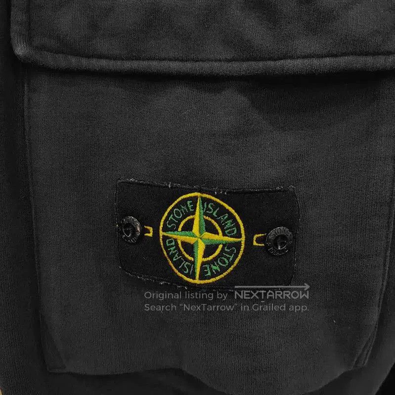 Stone Island Stone Island Men's Black Cotton Casual Pants . Size US 32 / EU 48 - 6 Thumbnail