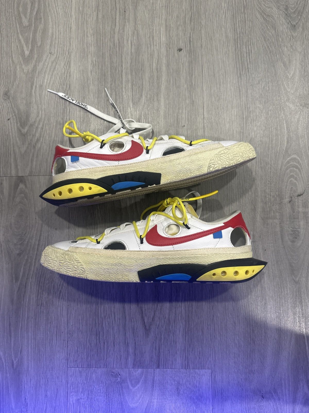 Nike Off white blazer size 10 Grailed