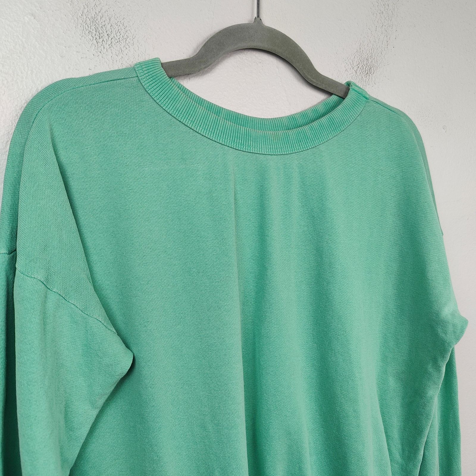 Jungmaven Jungmaven Sweatshirt Womens Large Green Hemp Organic Size L / US 10 / IT 46 - 2 Thumbnail