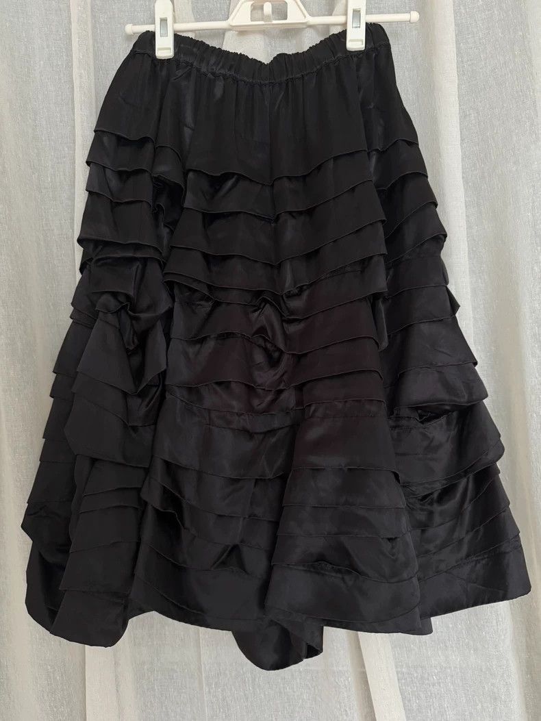 Comme des Garcons Comme Des Garcons Stacked ruffle edge skirt pants 2506-Next Size 22" - 3 Thumbnail