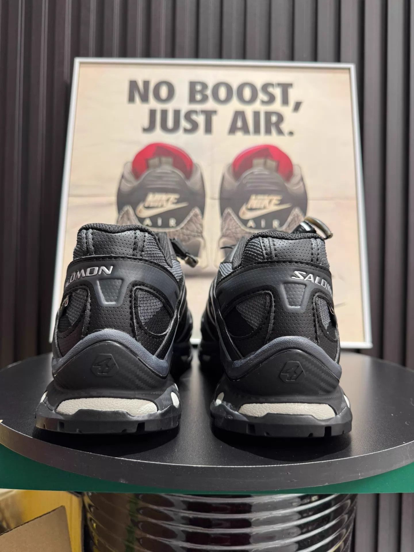 Salomon Salomon XT-Quest GTX Hiking 42.5 Black Ebony/Silver 474294 Size US 9.5 / EU 42-43 - 6 Thumbnail