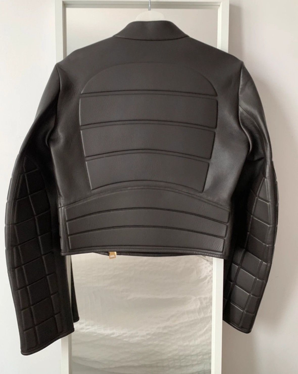 Bottega Veneta DANIEL LEE RUNWAY MOTO LEATHER JACKET Size S / US 4 / IT 40 - 3 Thumbnail