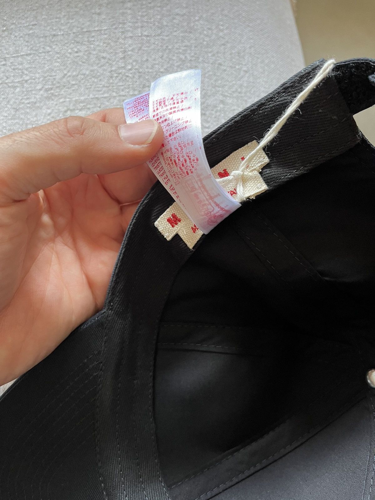Marni MARNI cotton gabardine logo cap Size ONE SIZE - 13 Thumbnail