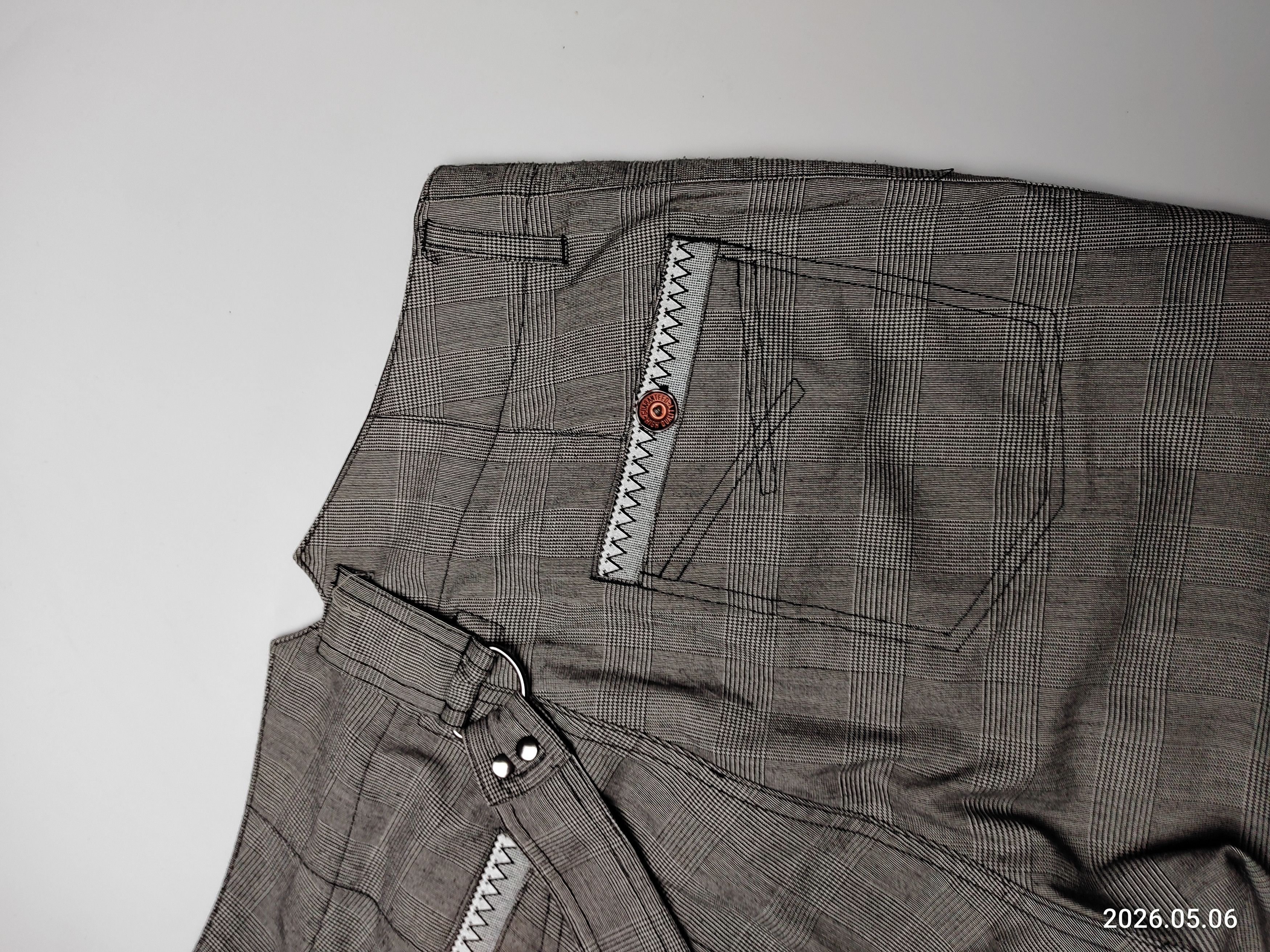 PPFM PPFM Anarchy Denim Eastern Rock Cargo Pants Size US 30 / EU 46 - 10 Thumbnail