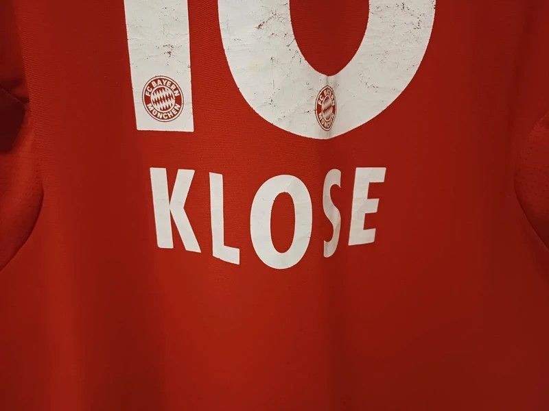 Adidas Original Bayern Munich jersey 2007-08 KLOSE #18 size L Size US L / EU 52-54 / 3 - 12 Thumbnail