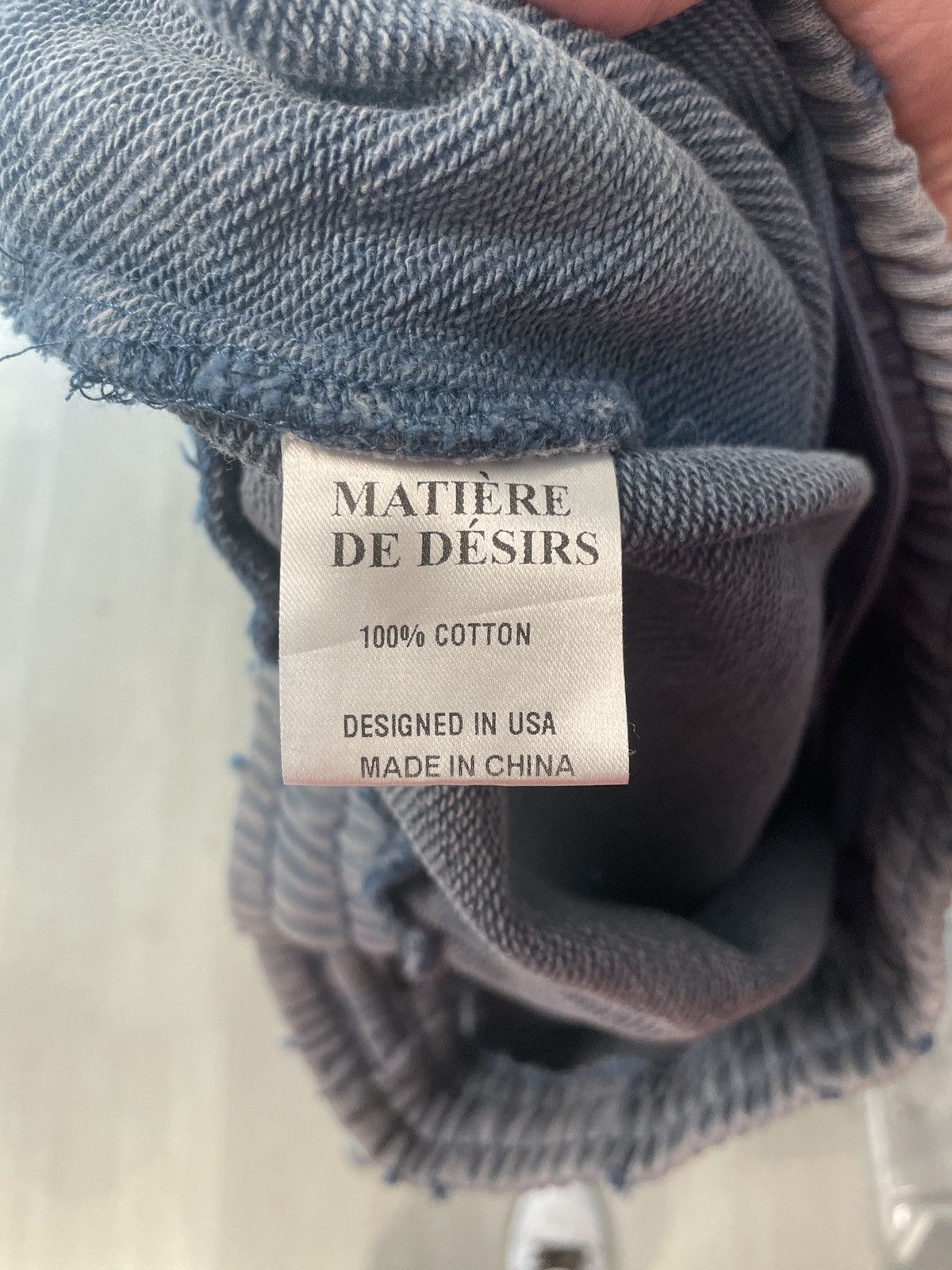 Bottega Desires Bottega Desires Matiere De Desires Encore Sweat Pant Navy S Size US 30 / EU 46 - 5 Thumbnail