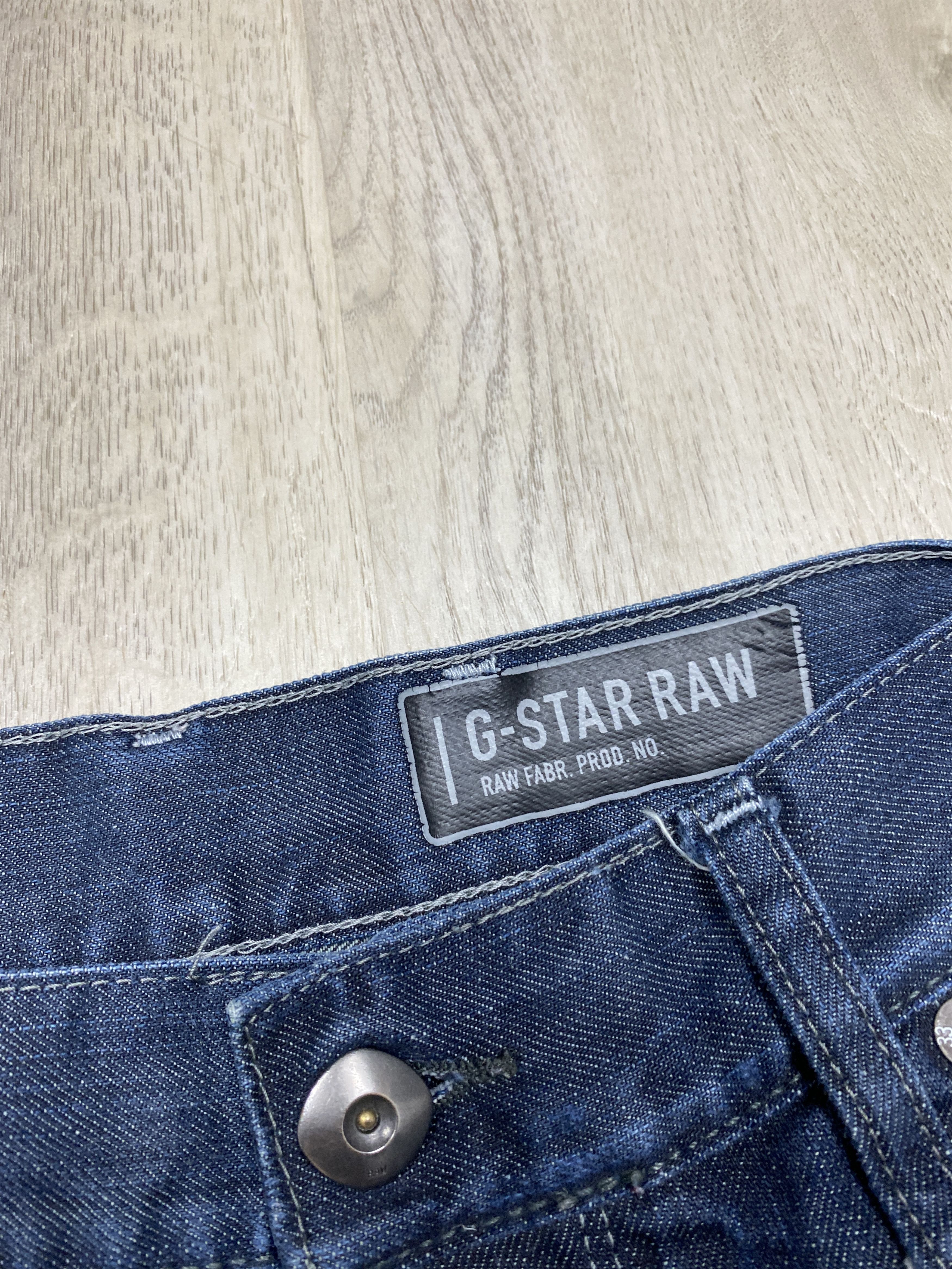 G-Star G Star Raw Vintage Mens Heller Tapered Denim Pants Jeans Size US 30 / EU 46 - 8 Thumbnail