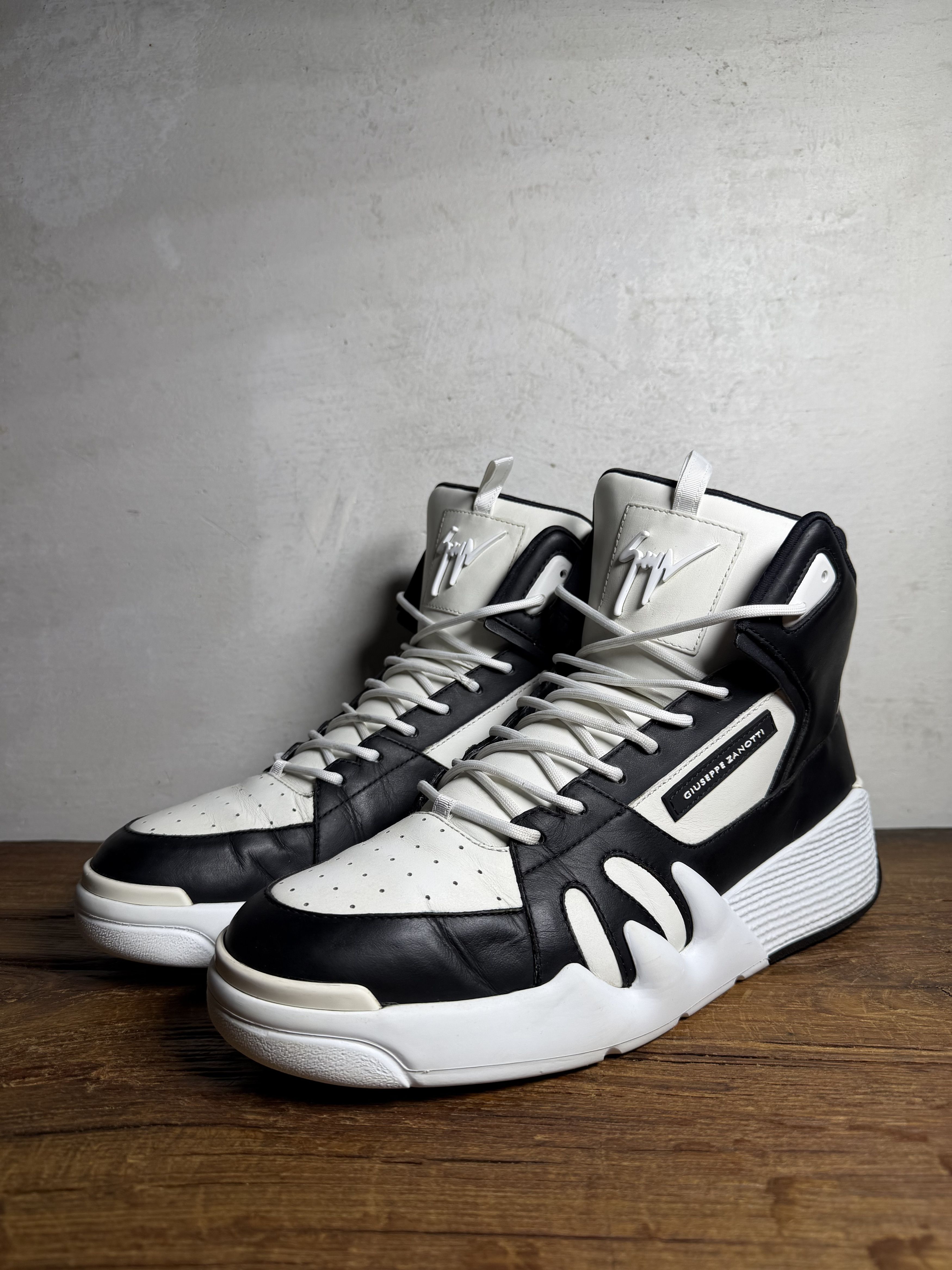 Giuseppe Zanotti Giuseppe Zanotti Talon high-top Sneakers Size US 12 / EU 45 - 1 Thumbnail