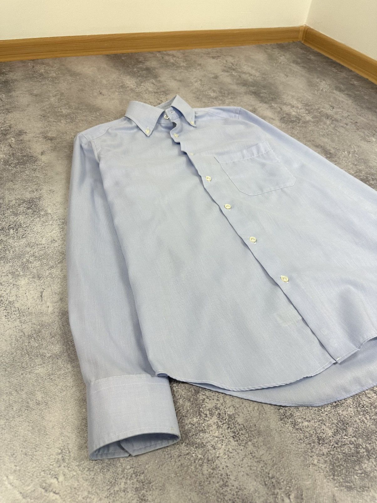 Pal Zileri Vintage Pal Zileri Luxury Formal Designer Shirt Button Up Size US S / EU 44-46 / 1 - 3 Thumbnail